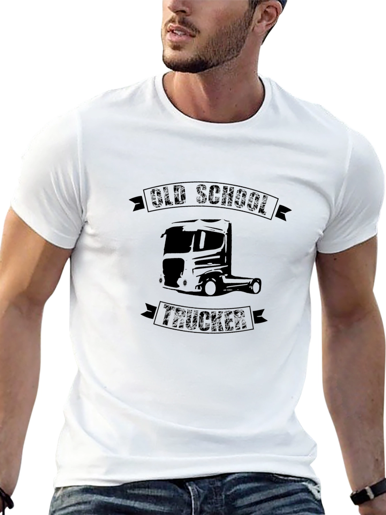 Old School Trucker T-Shirt