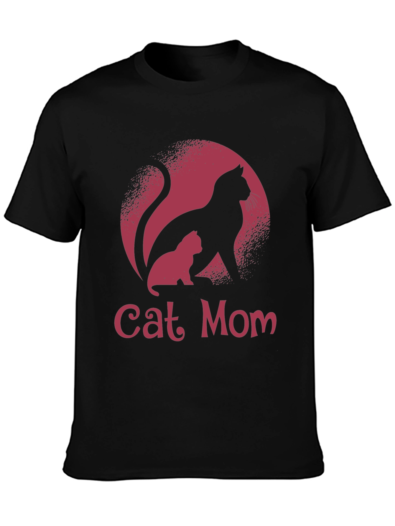 Cat Mom T-Shirt - Cute Feline Graphic Tee