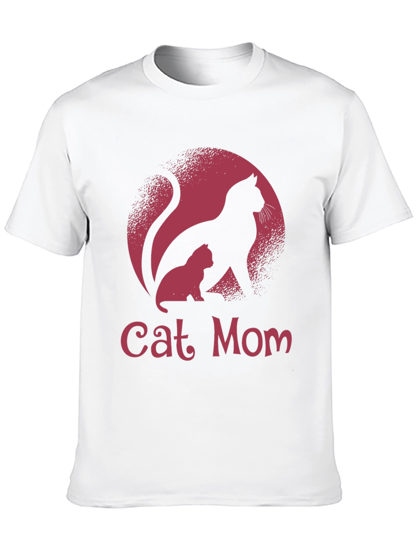 Cat Mom T-Shirt - Cute Feline Graphic Tee