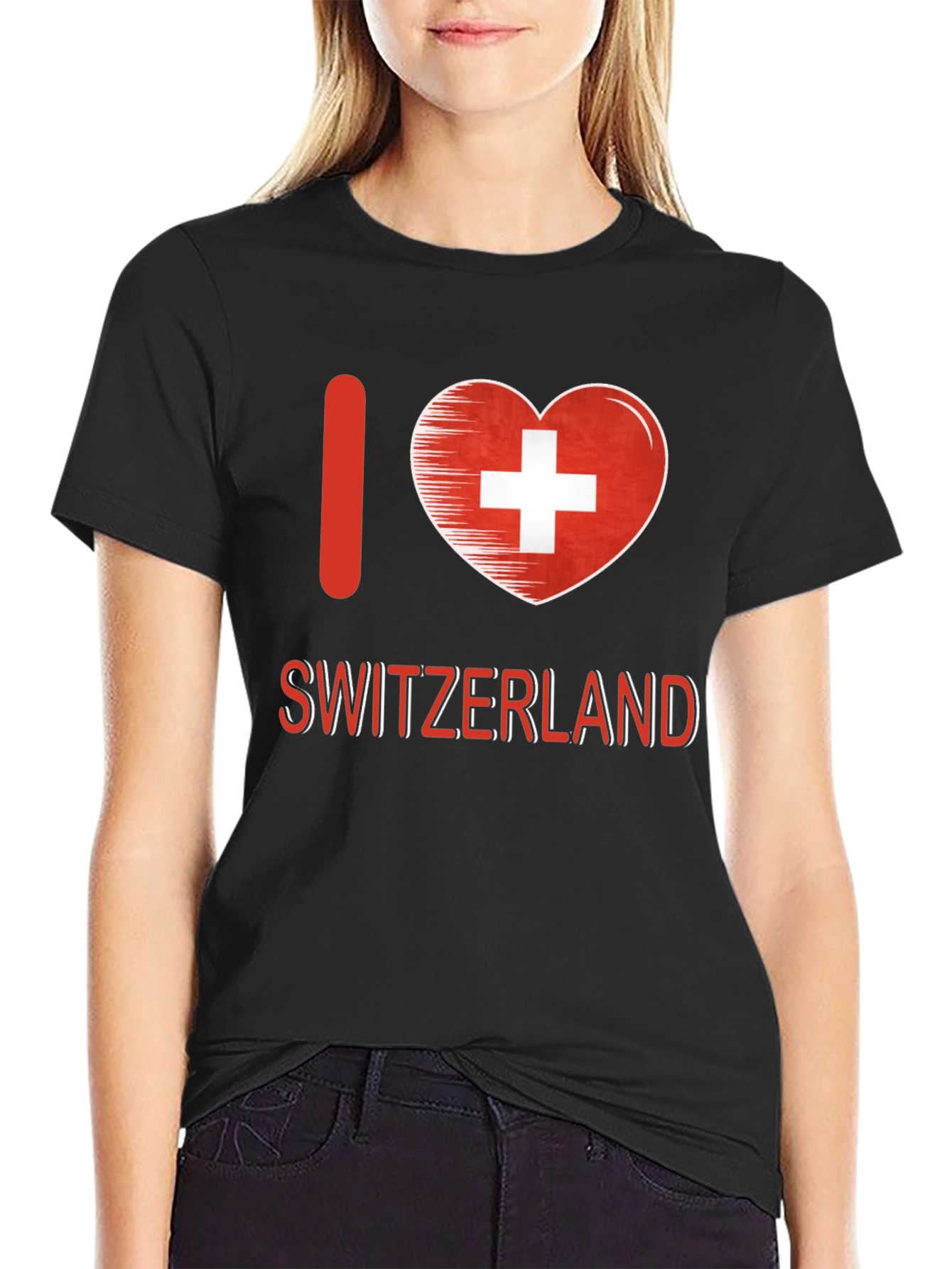 I Love Switzerland T-Shirt - Swiss Pride Tee