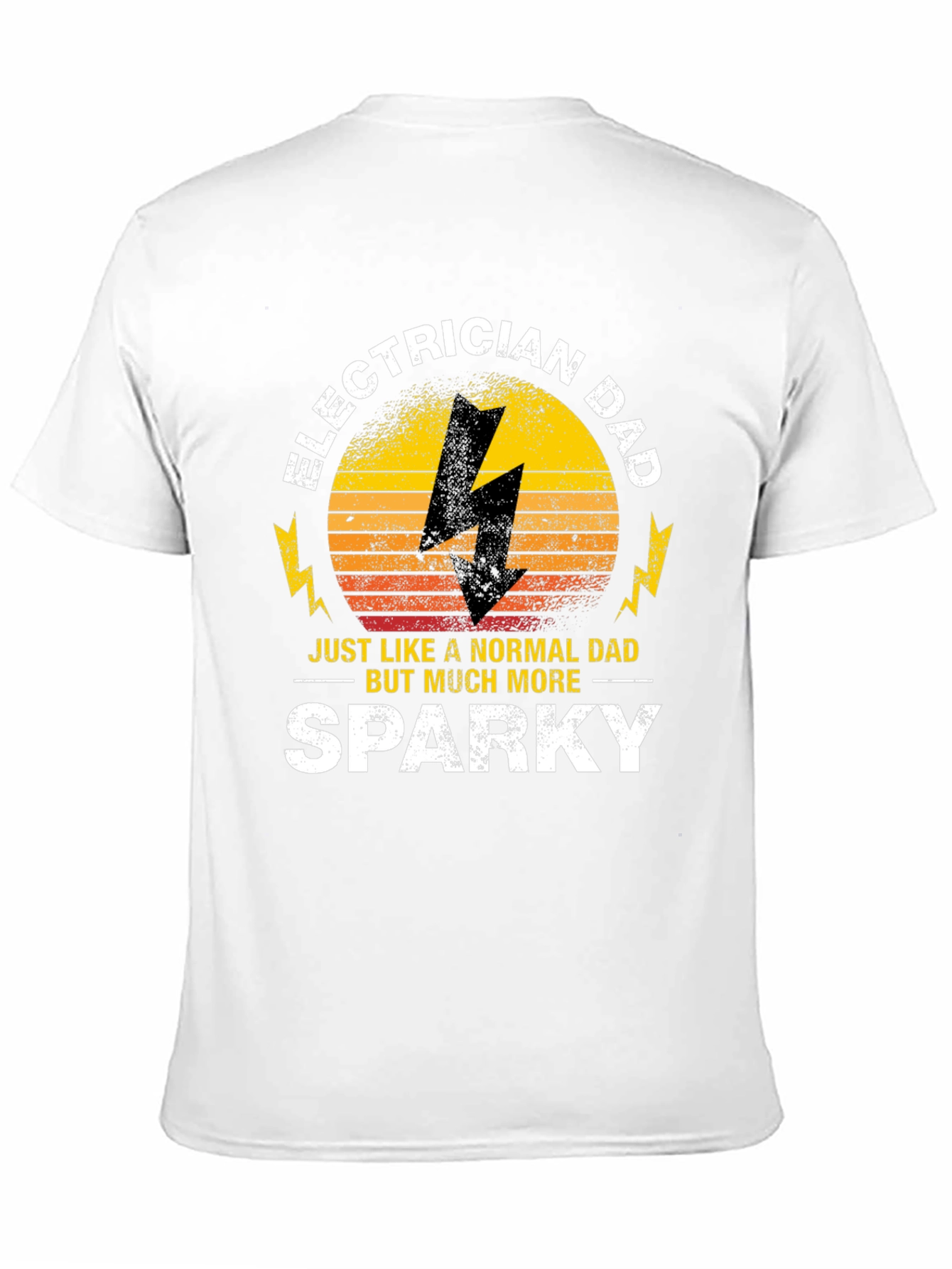 Electrician Dad T-Shirt - Sparky Fathers Day Gift