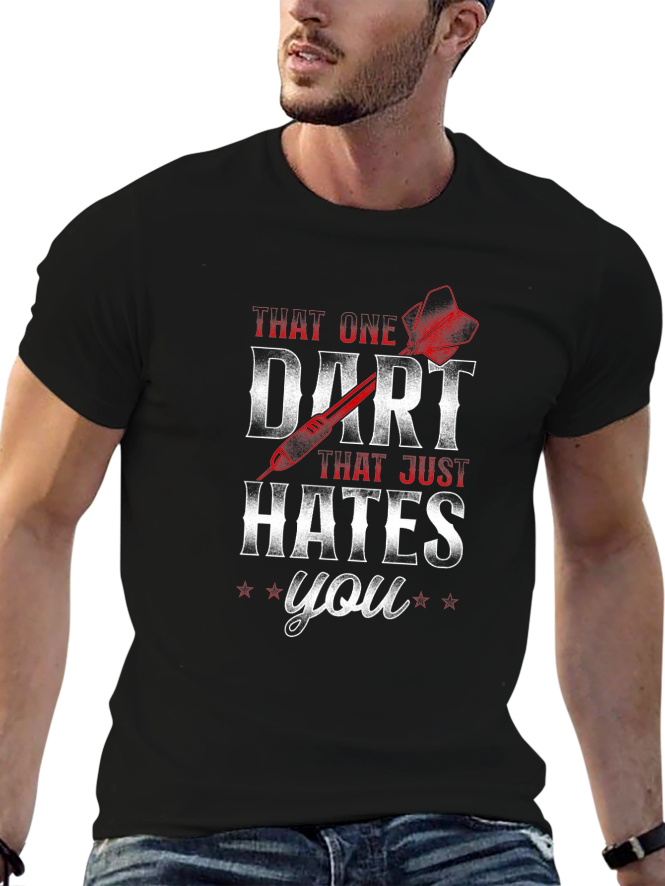 That One Dart T-Shirt - Funny Dart Player Tee