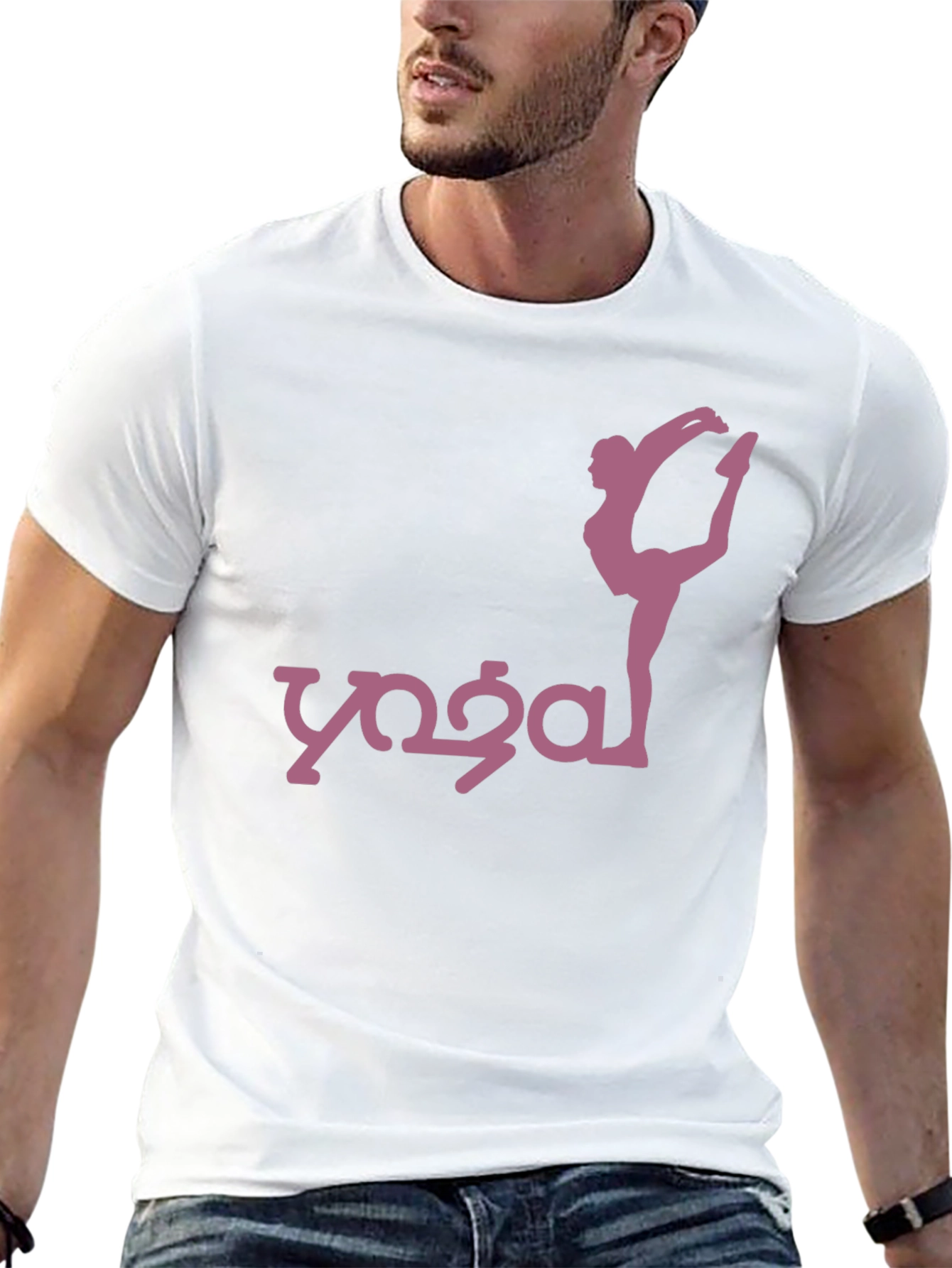 Yoga Pose Graphic T-Shirt
