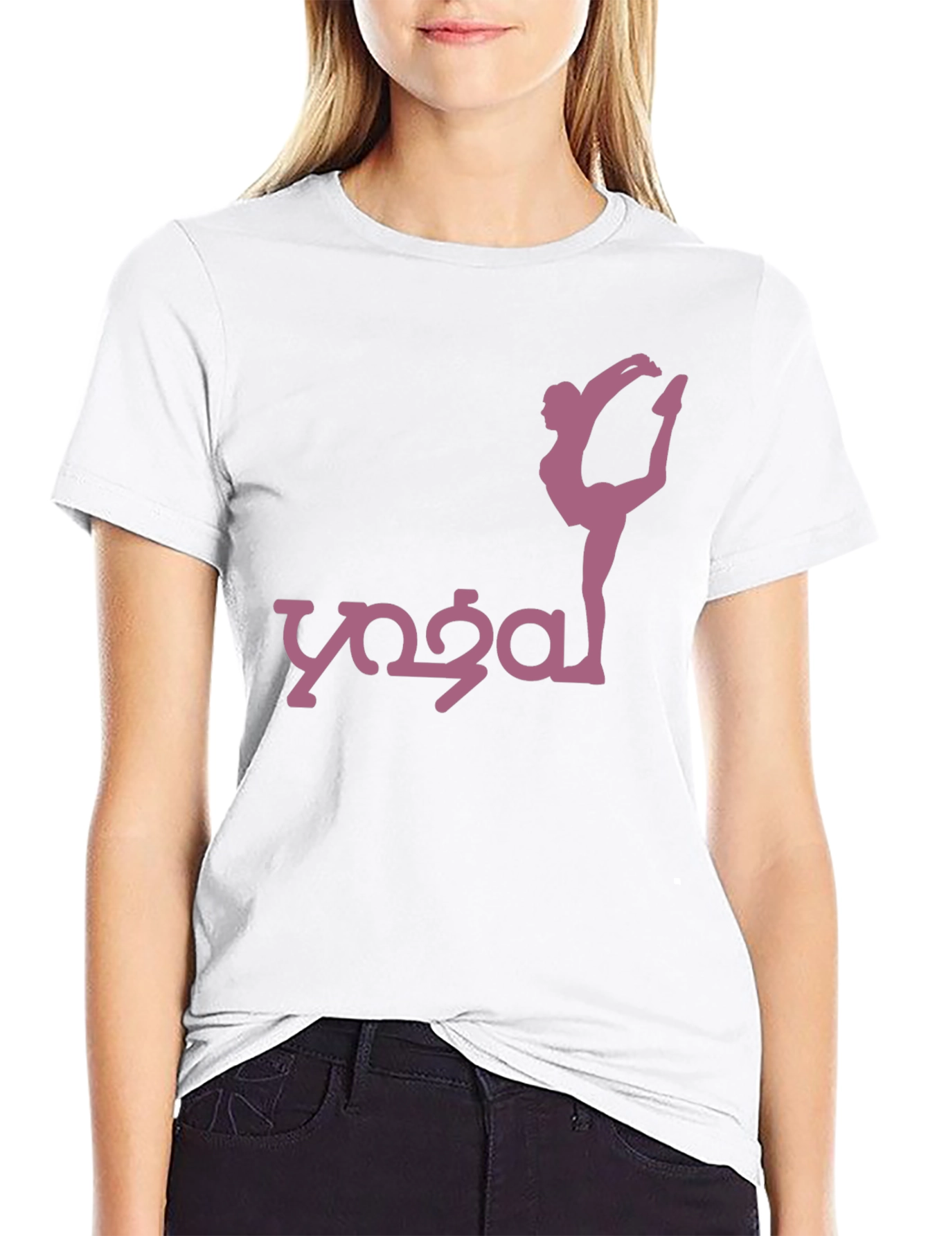 Yoga Pose Graphic T-Shirt
