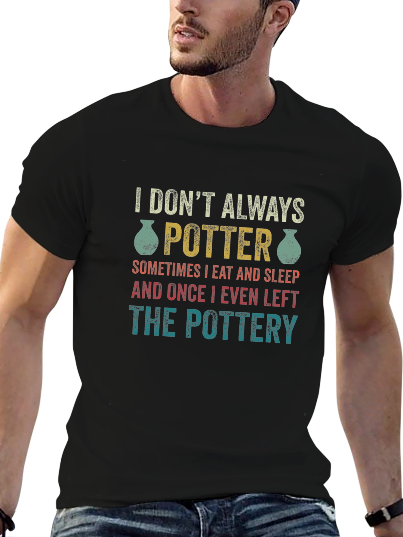 I Dont Always Potter T-Shirt - Black