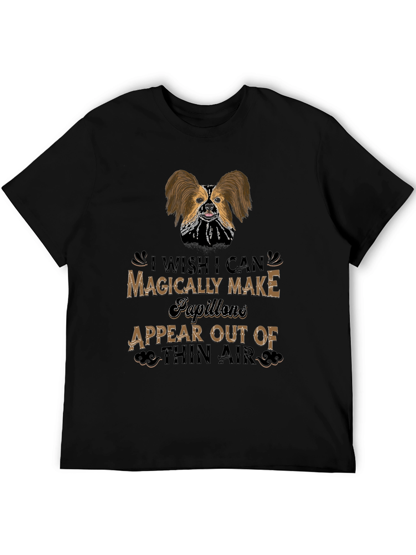 Magical Papillon T-Shirt Pet Lover Tee