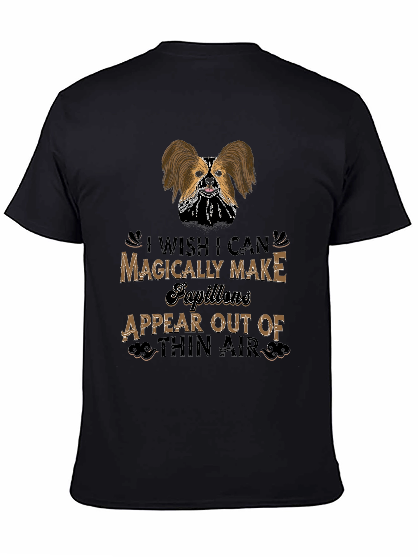 Magical Papillon T-Shirt Pet Lover Tee