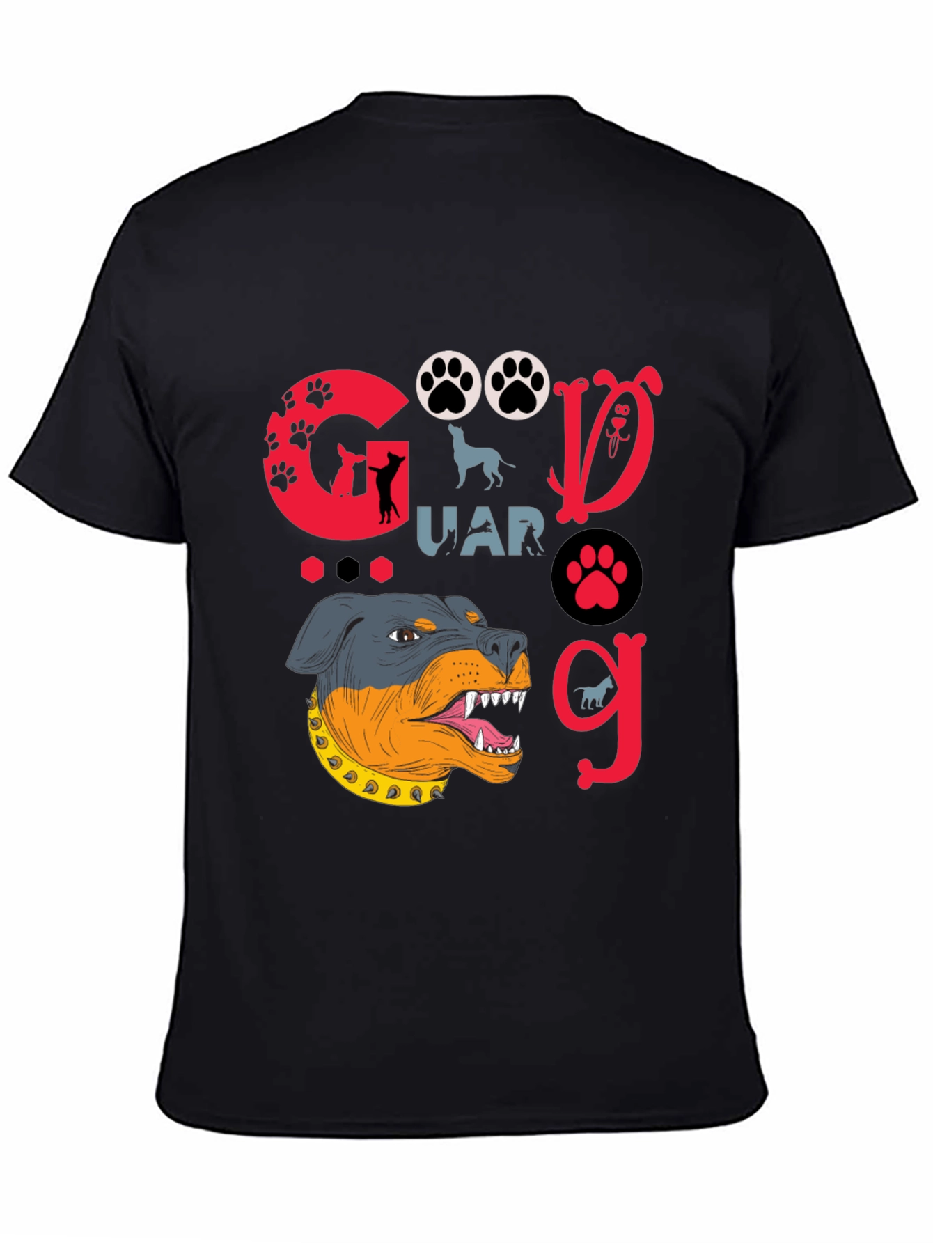 Dog Guard T-Shirt - Rottweiler Graphic Tee