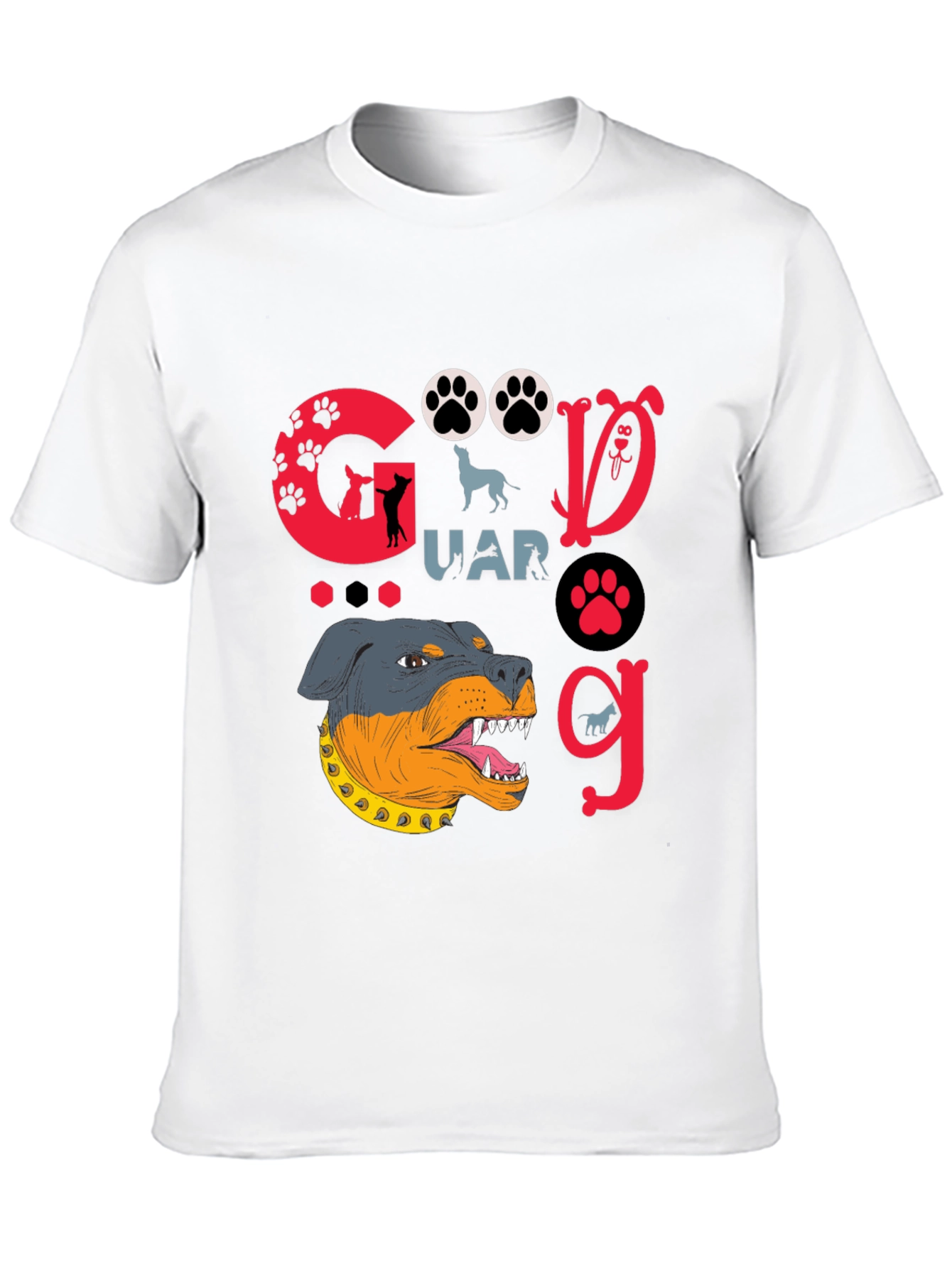 Dog Guard T-Shirt - Rottweiler Graphic Tee
