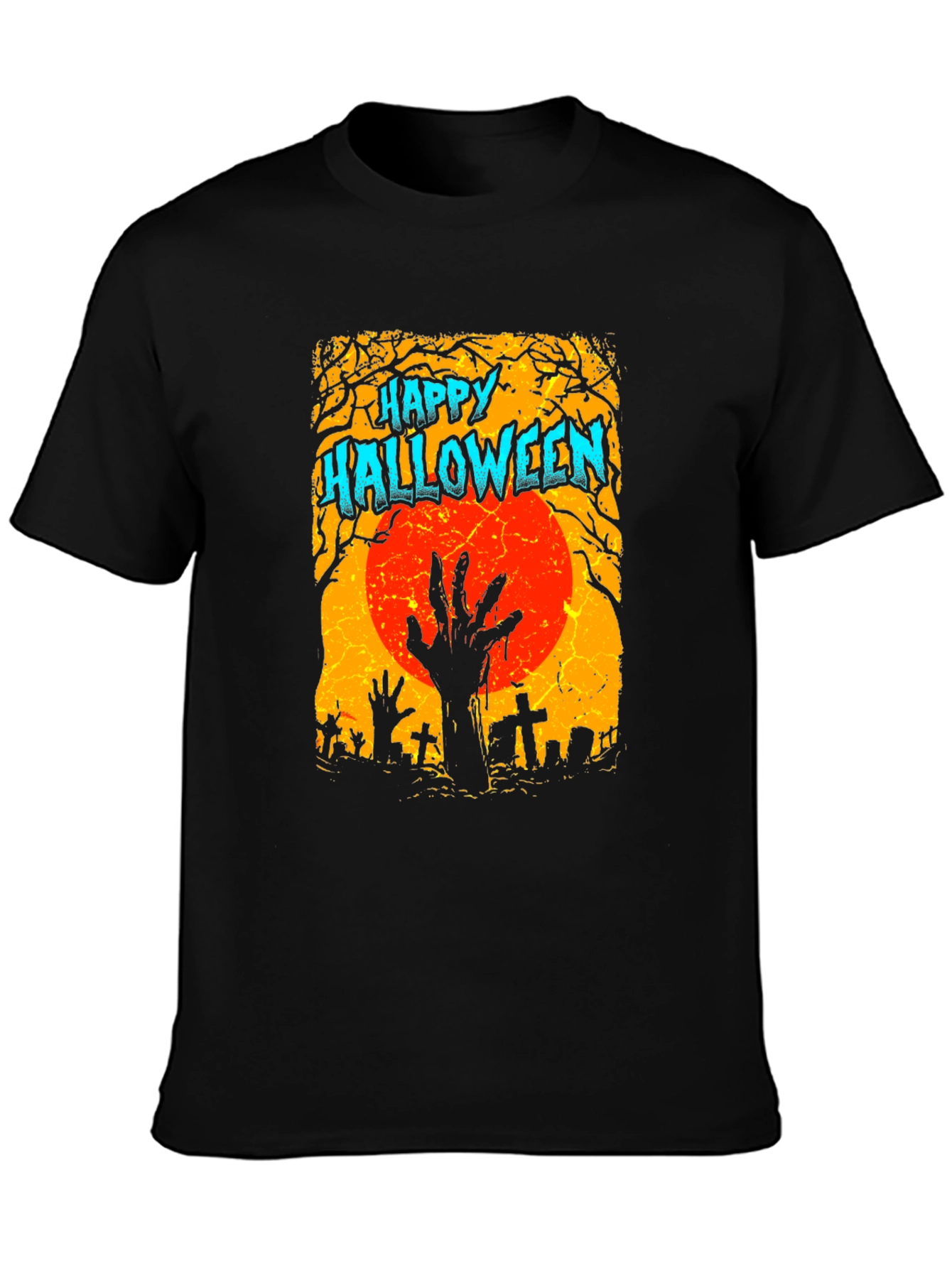Happy Halloween Zombie T-Shirt