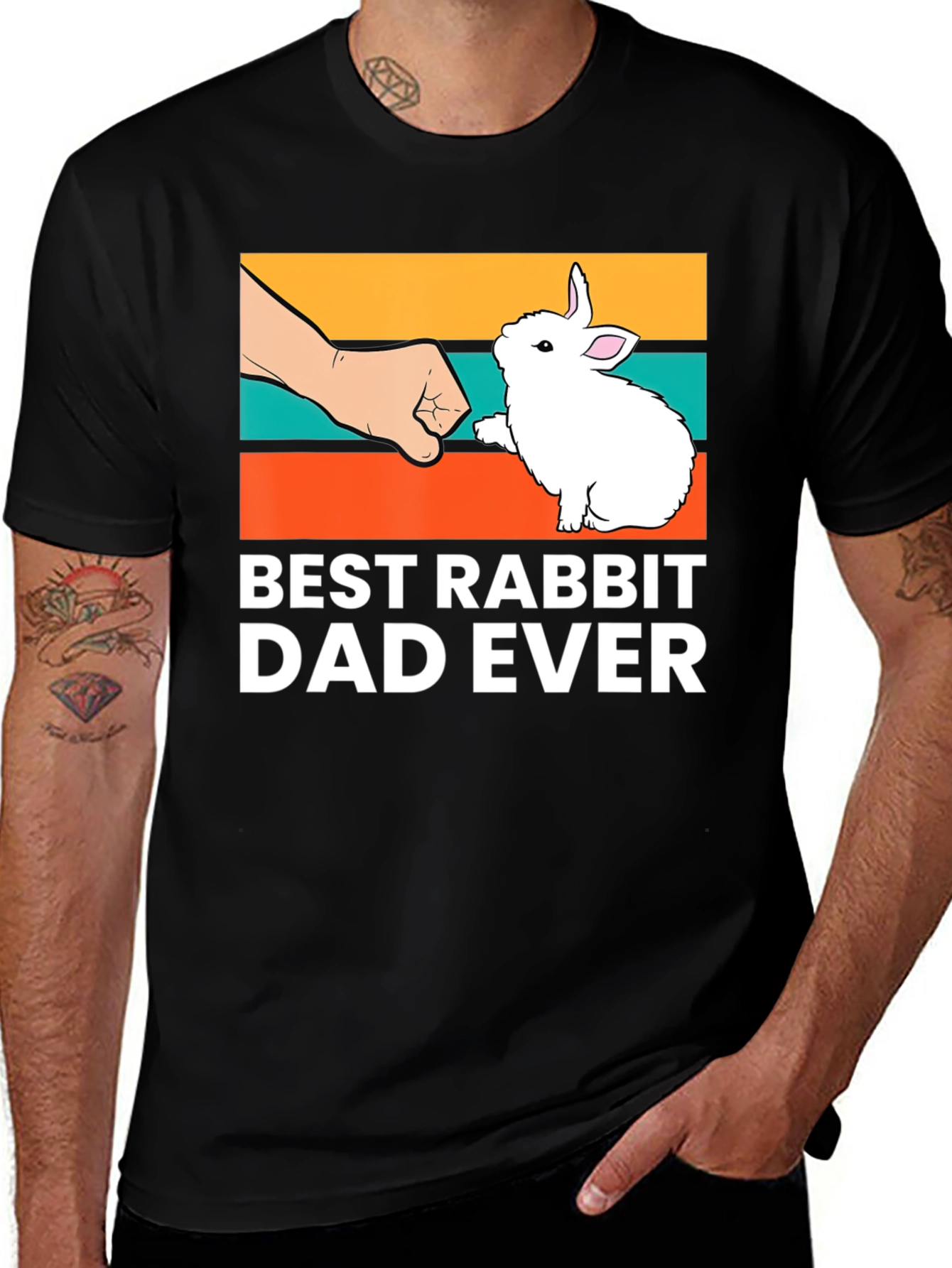Best Rabbit Dad Ever T-Shirt