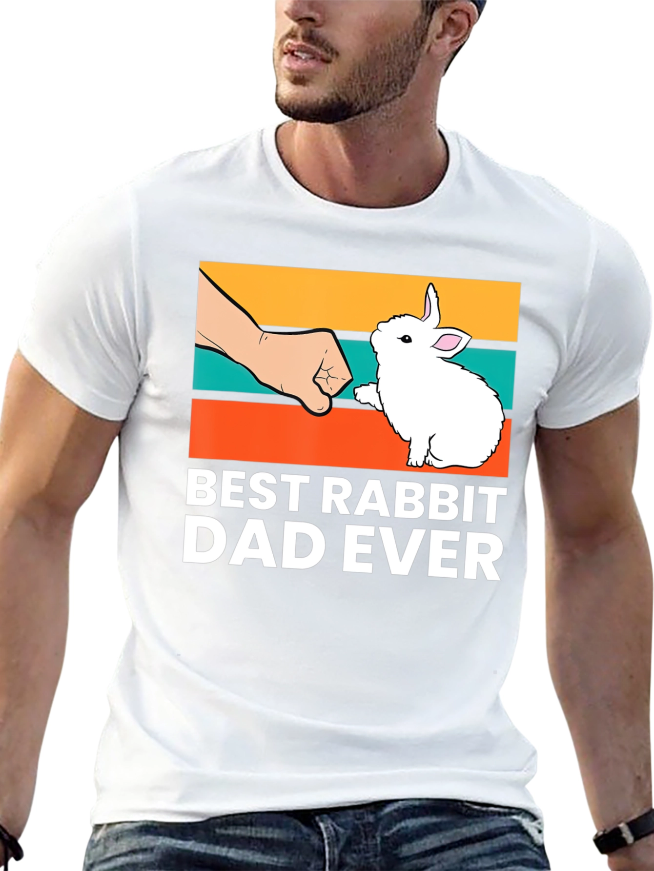 Best Rabbit Dad Ever T-Shirt