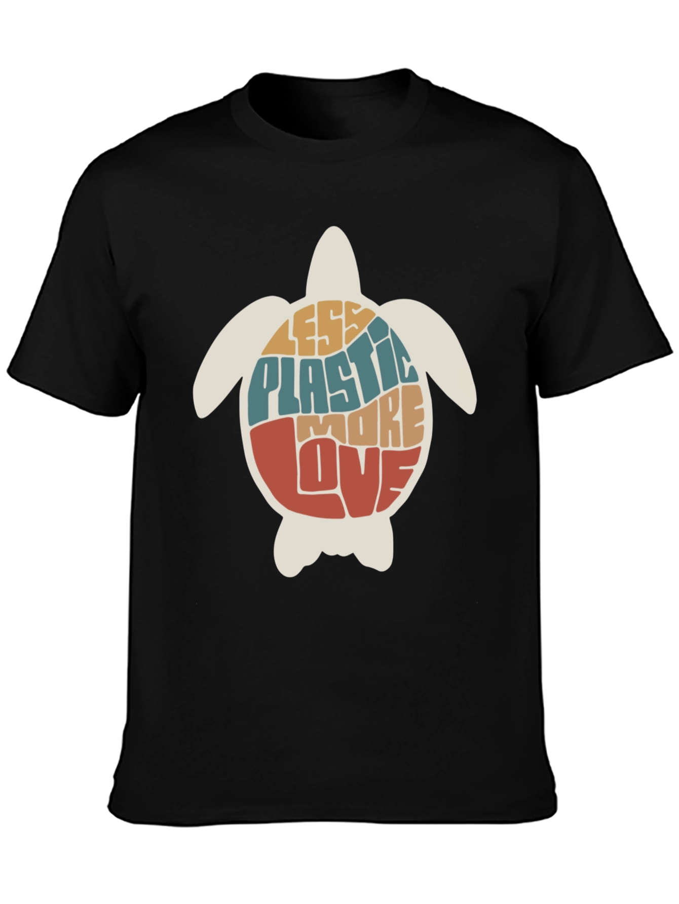 Eco-Friendly Turtle Graphic Tee