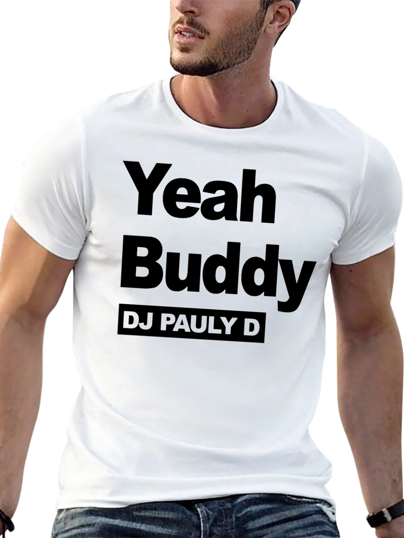 Yeah Buddy DJ Pauly D Black T-Shirt
