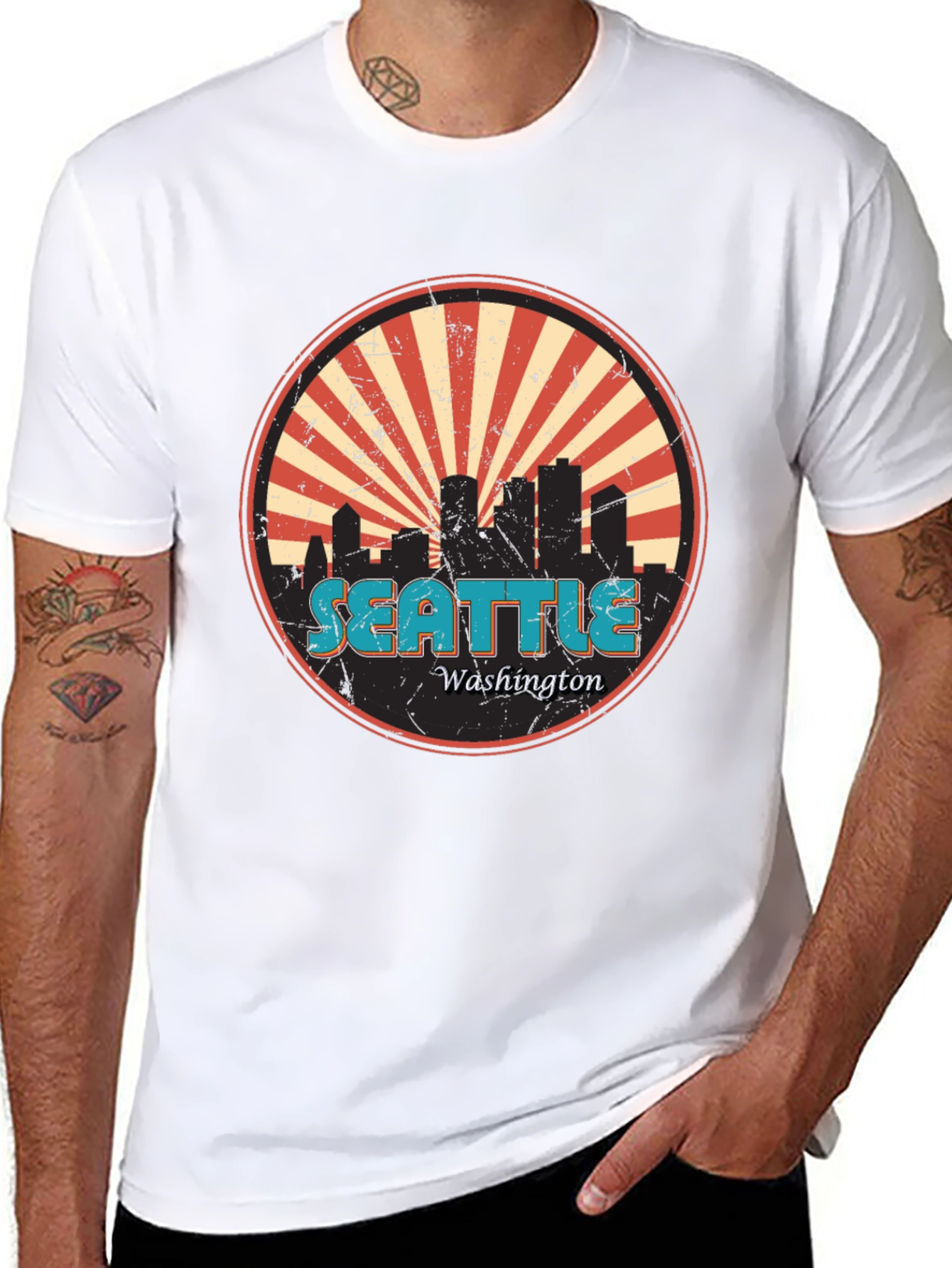 Seattle Washington Graphic T-Shirt