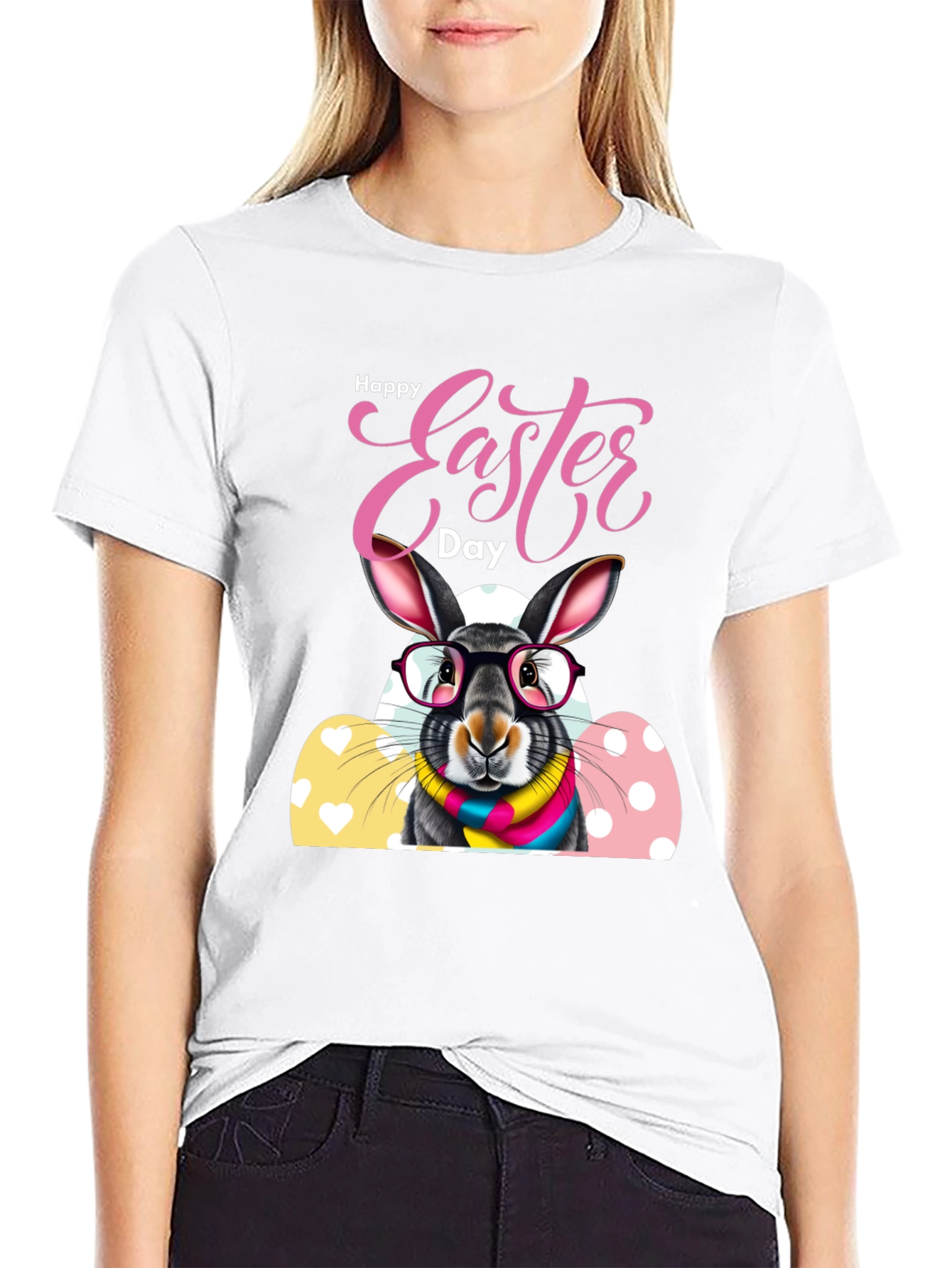Happy Easter Day Bunny T-Shirt