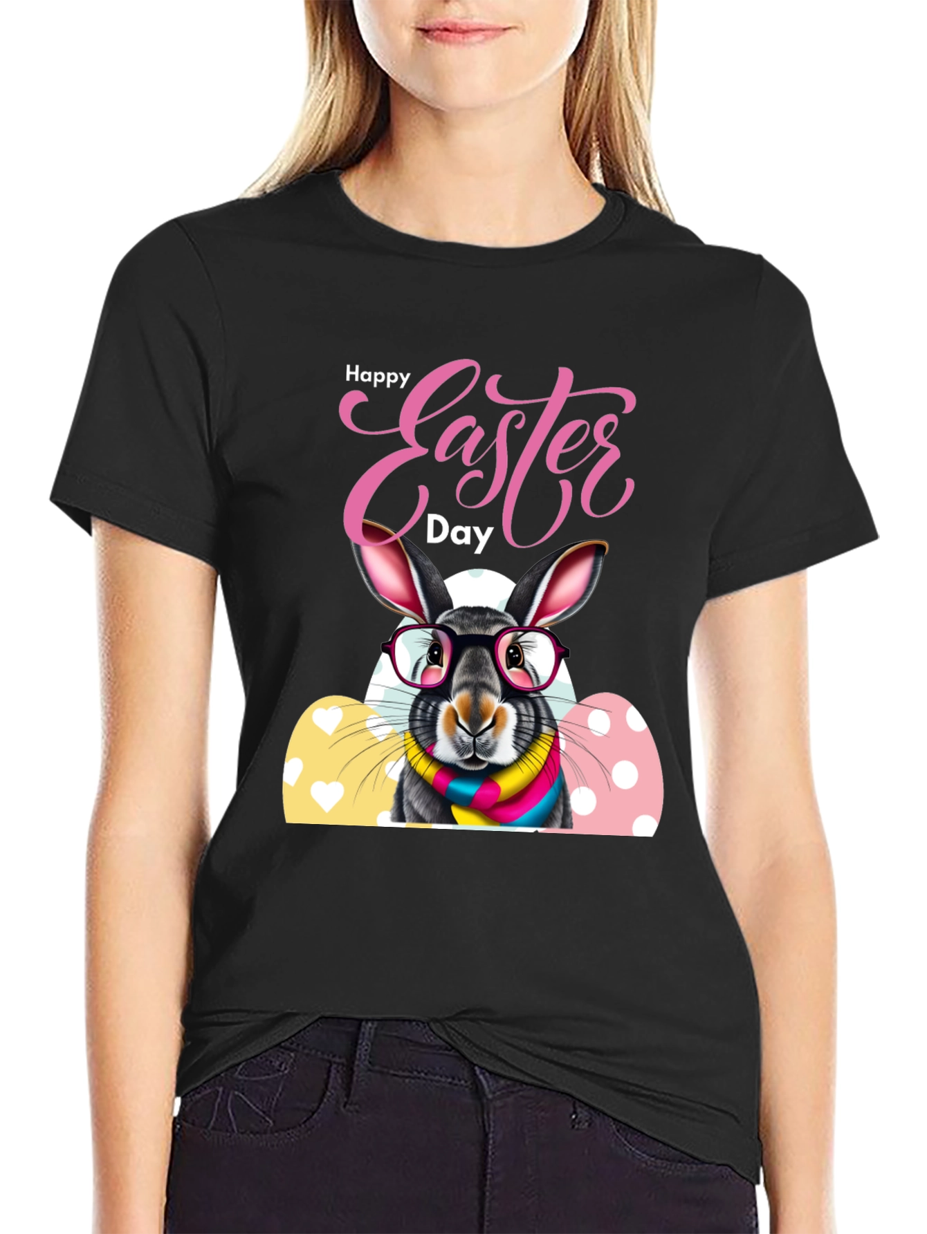 Happy Easter Day Bunny T-Shirt