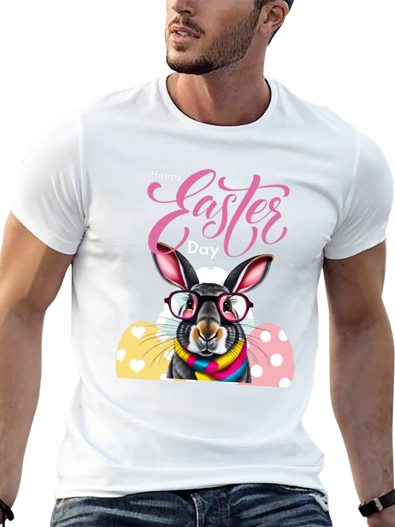 Happy Easter Day Bunny T-Shirt