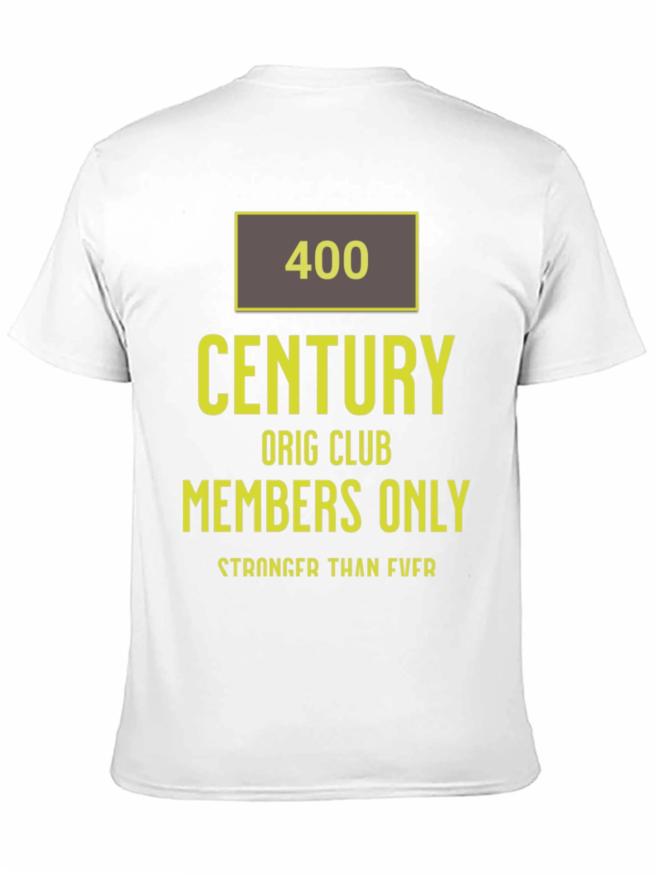 400 Century Club Members Only T-Shirt