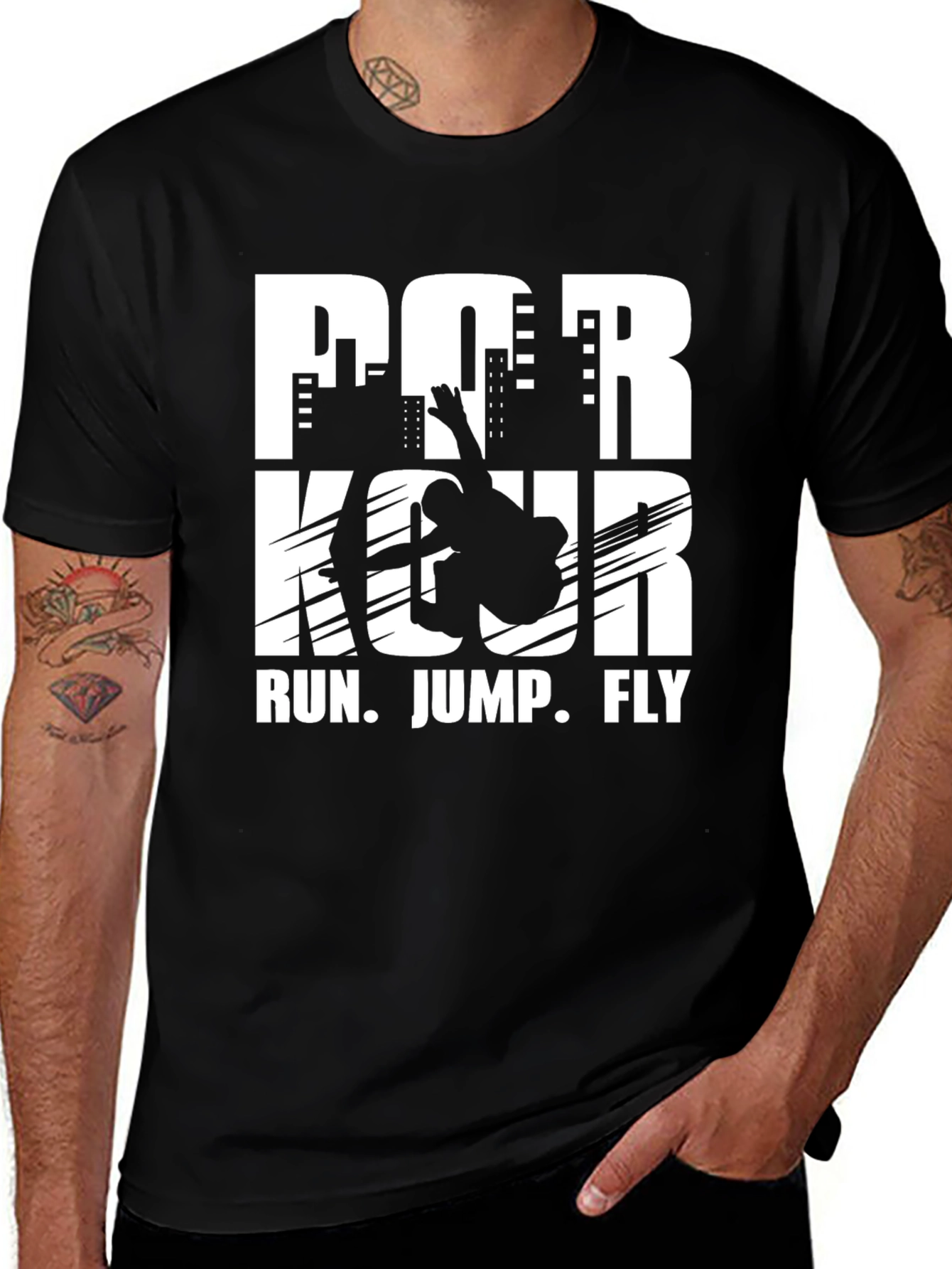 Parkour Run Jump Fly T-Shirt