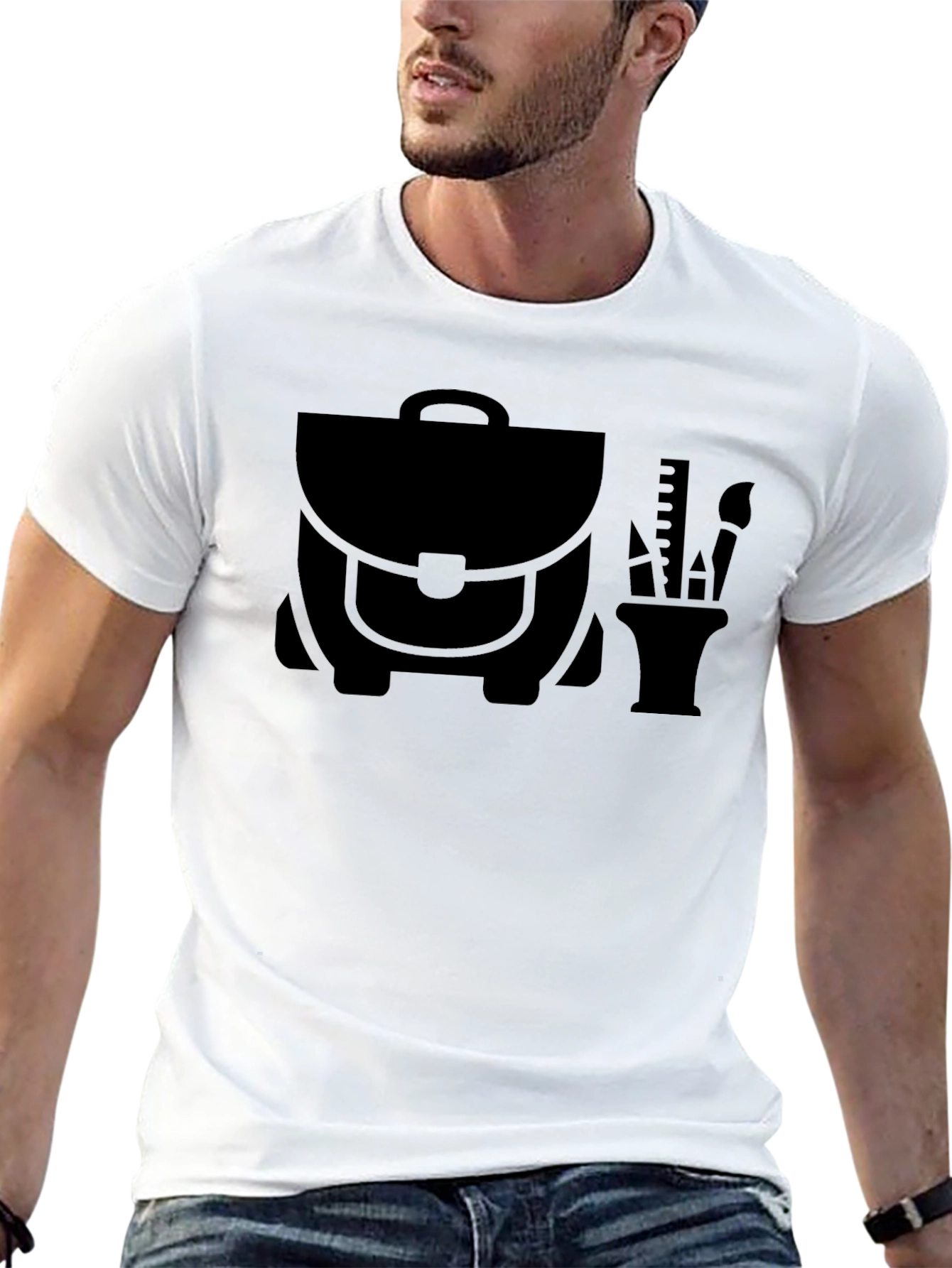 Back to School Black T-Shirt