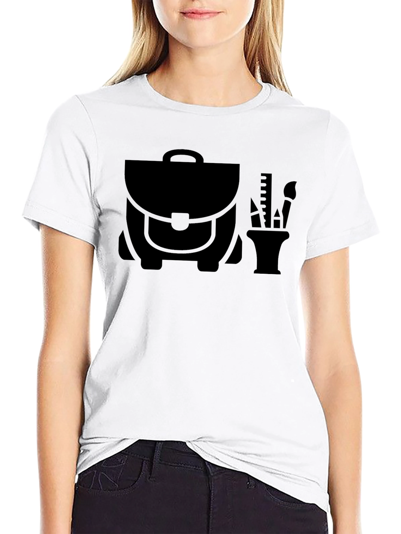 Back to School Black T-Shirt