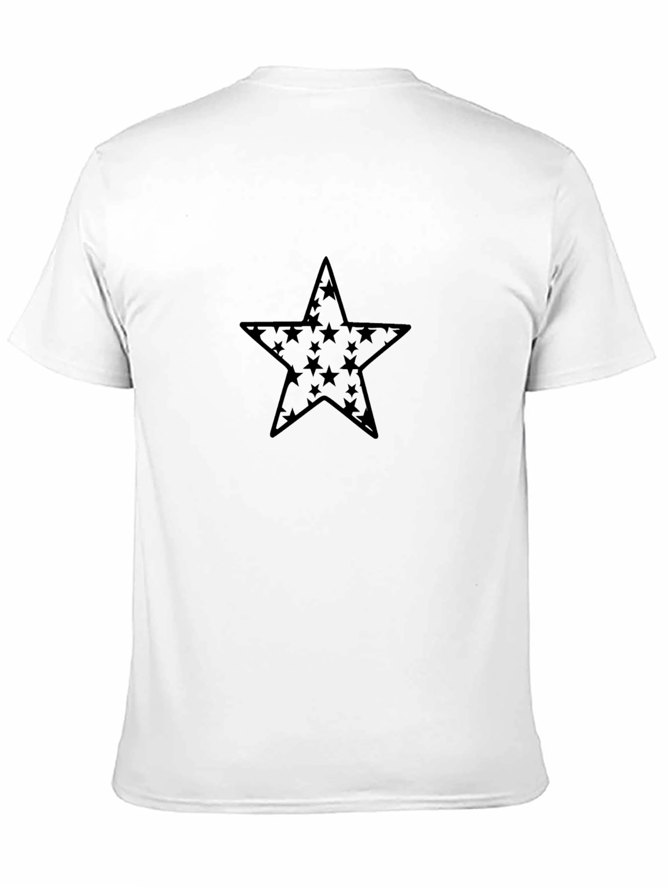 Black Star Graphic Tee - Casual Style