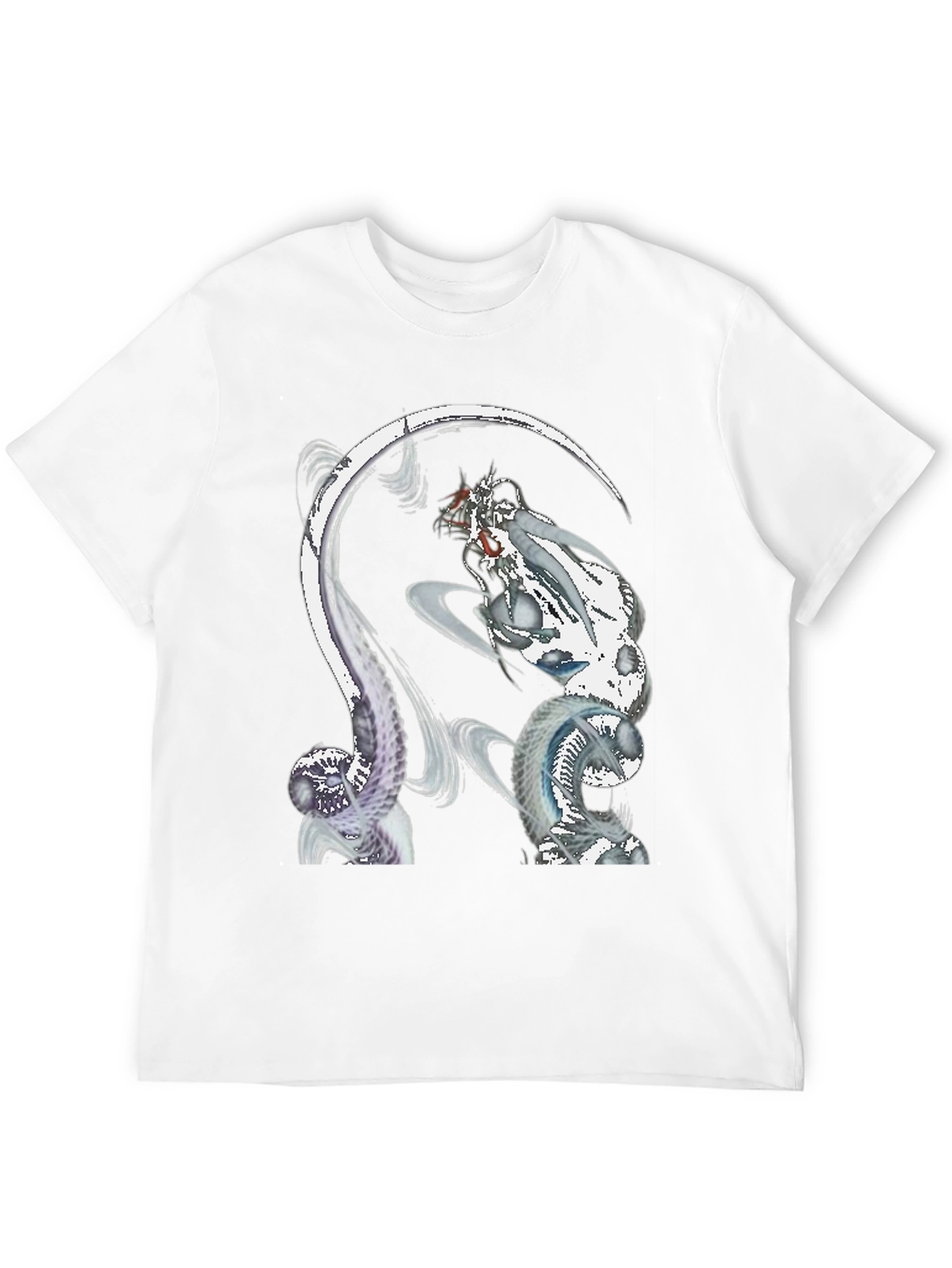Fantasy Creature Graphic Black T-Shirt