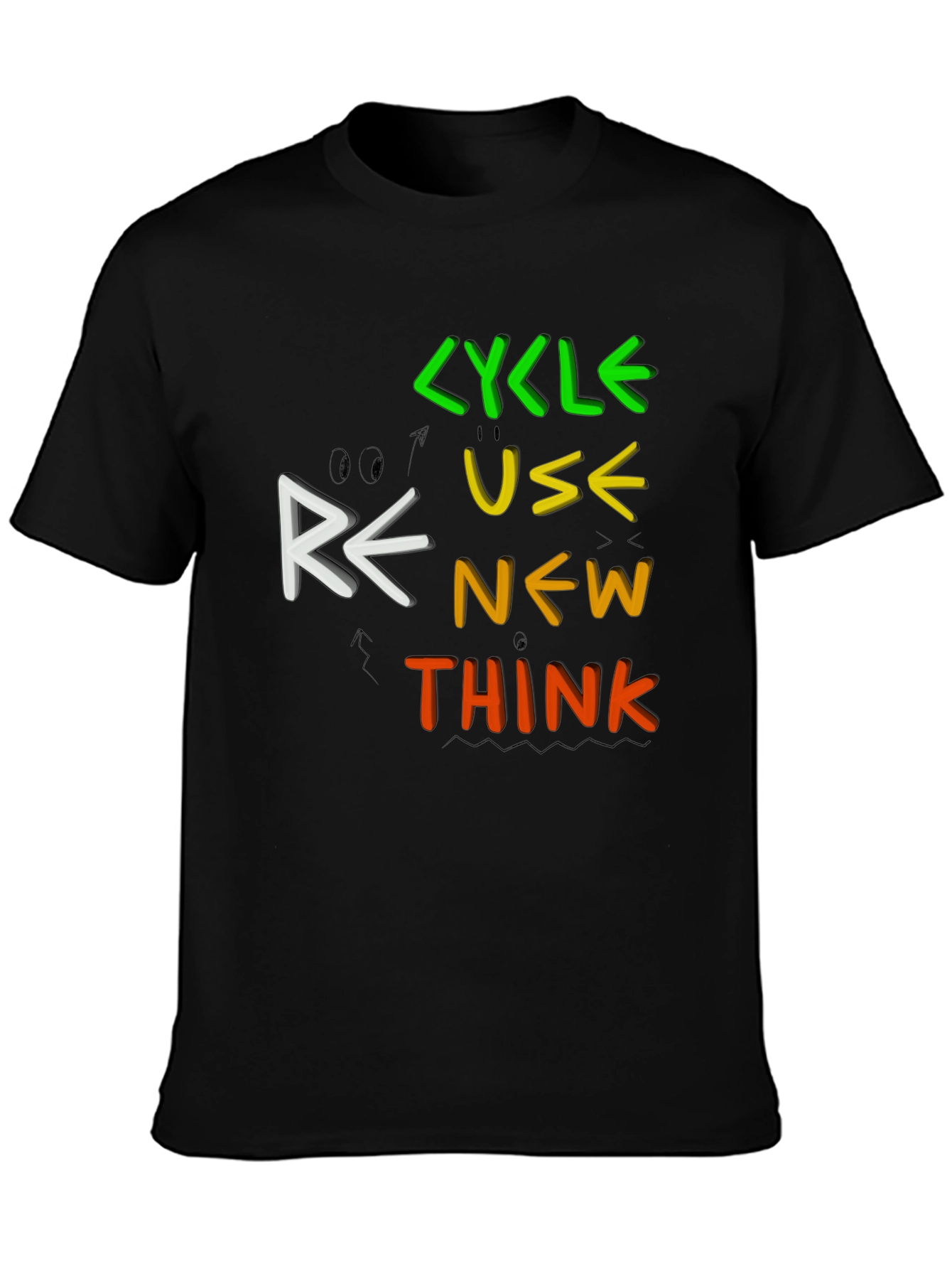 Eco-Friendly Re-Use Graphic Tee