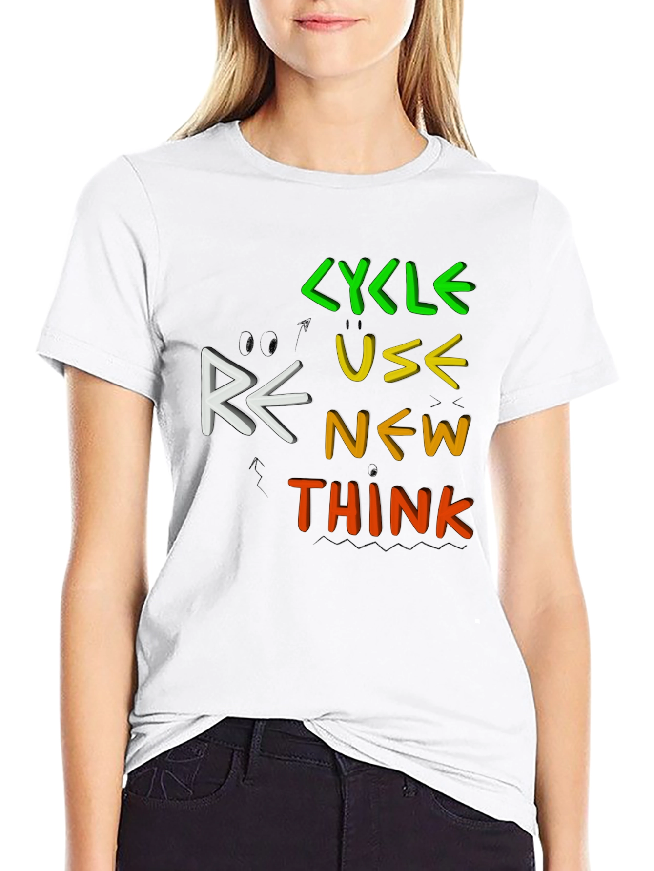 Eco-Friendly Re-Use Graphic Tee