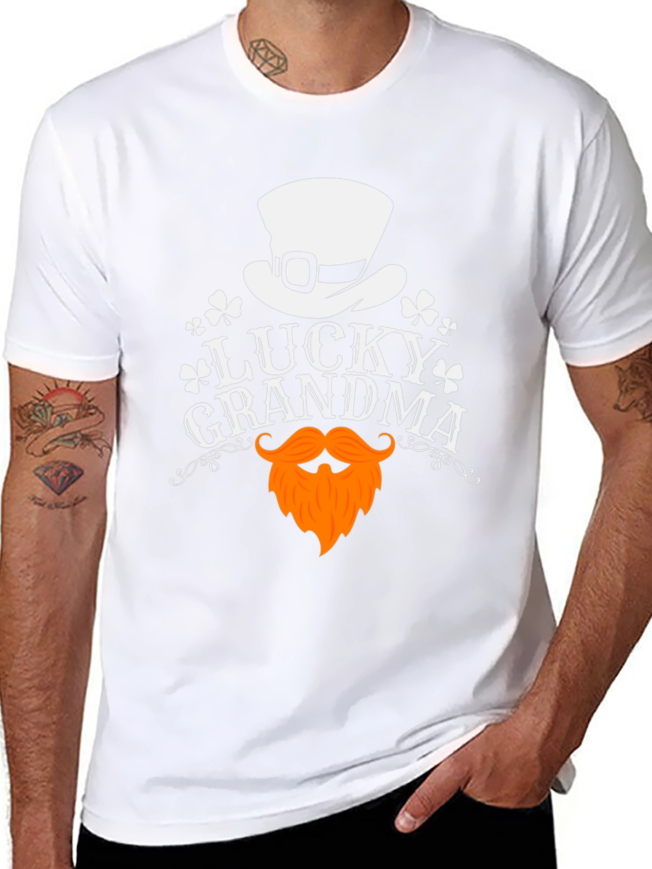 Lucky Grandma St. Patricks Day T-Shirt