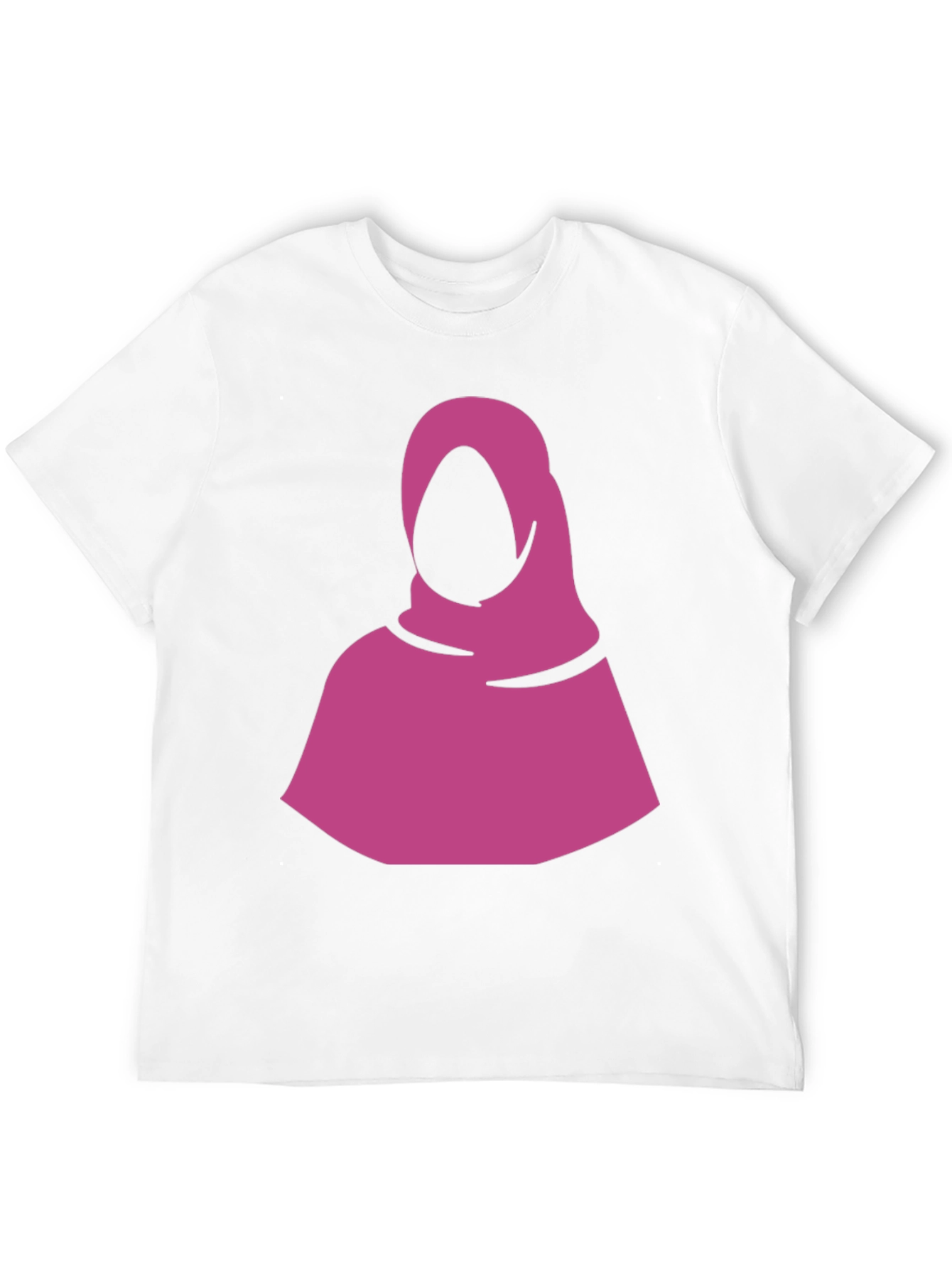 Minimalist Hijab Graphic Tee - Black