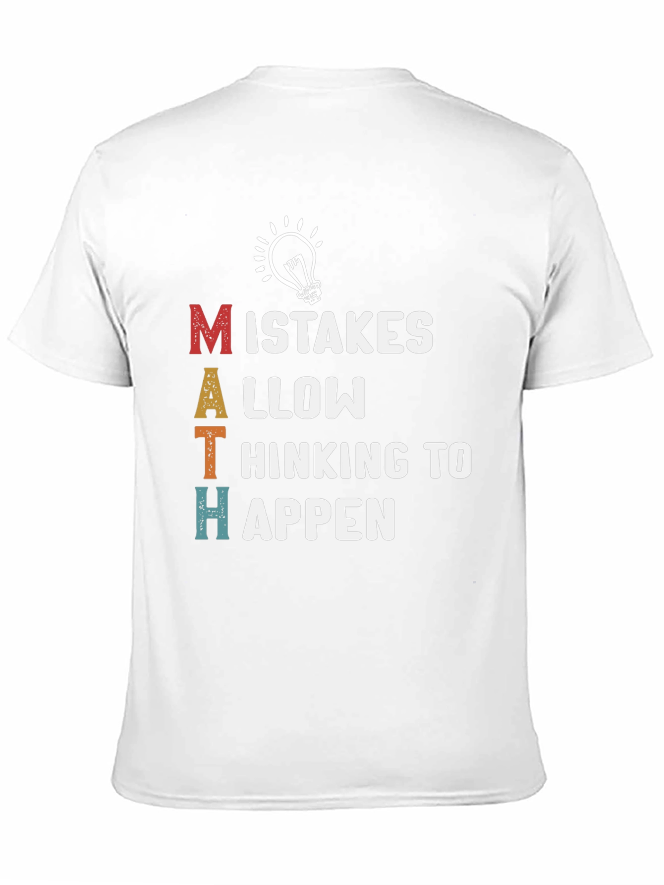 Math Makes Mistakes Happen T-Shirt
