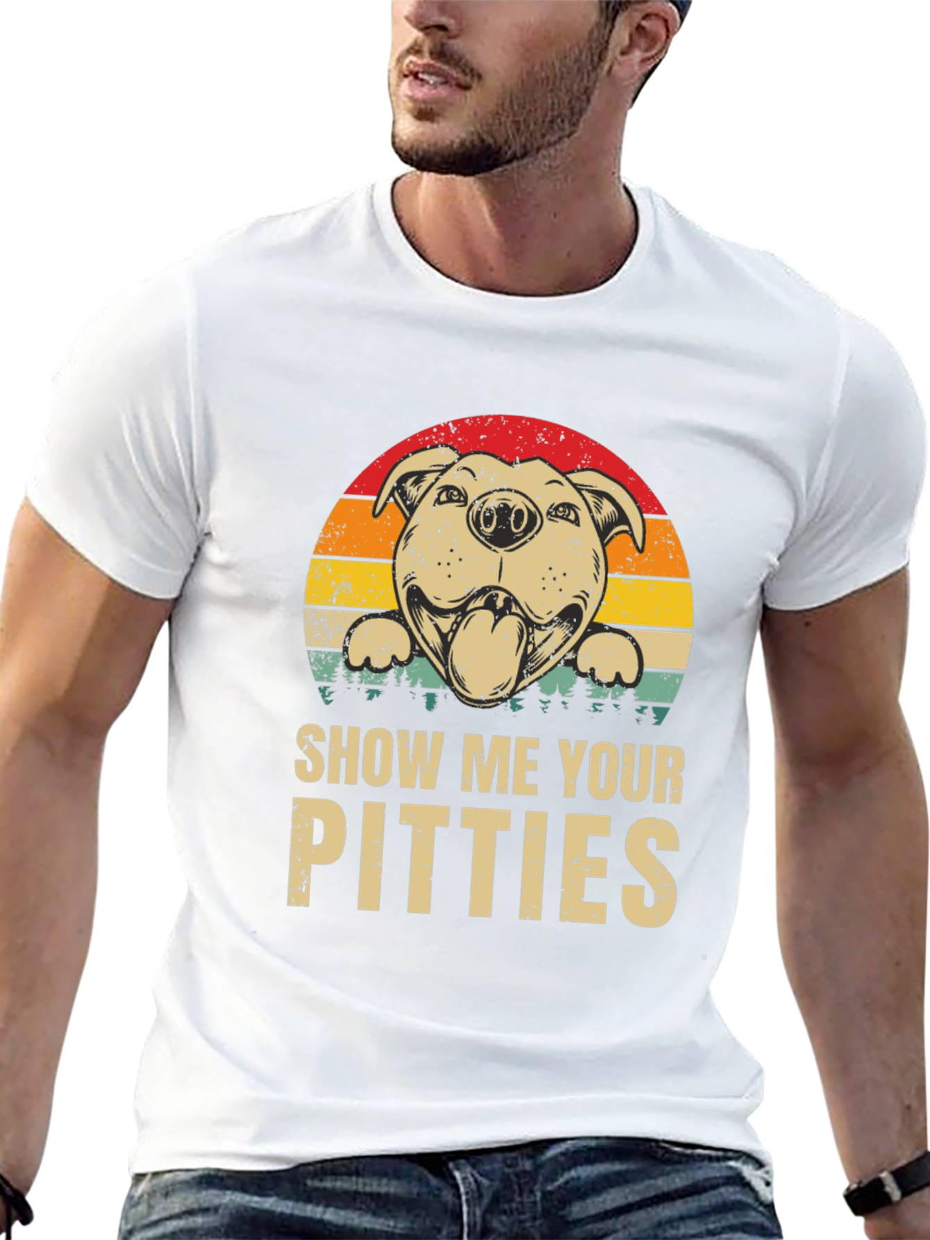 Show Me Your Pitties Dog Graphic Tee