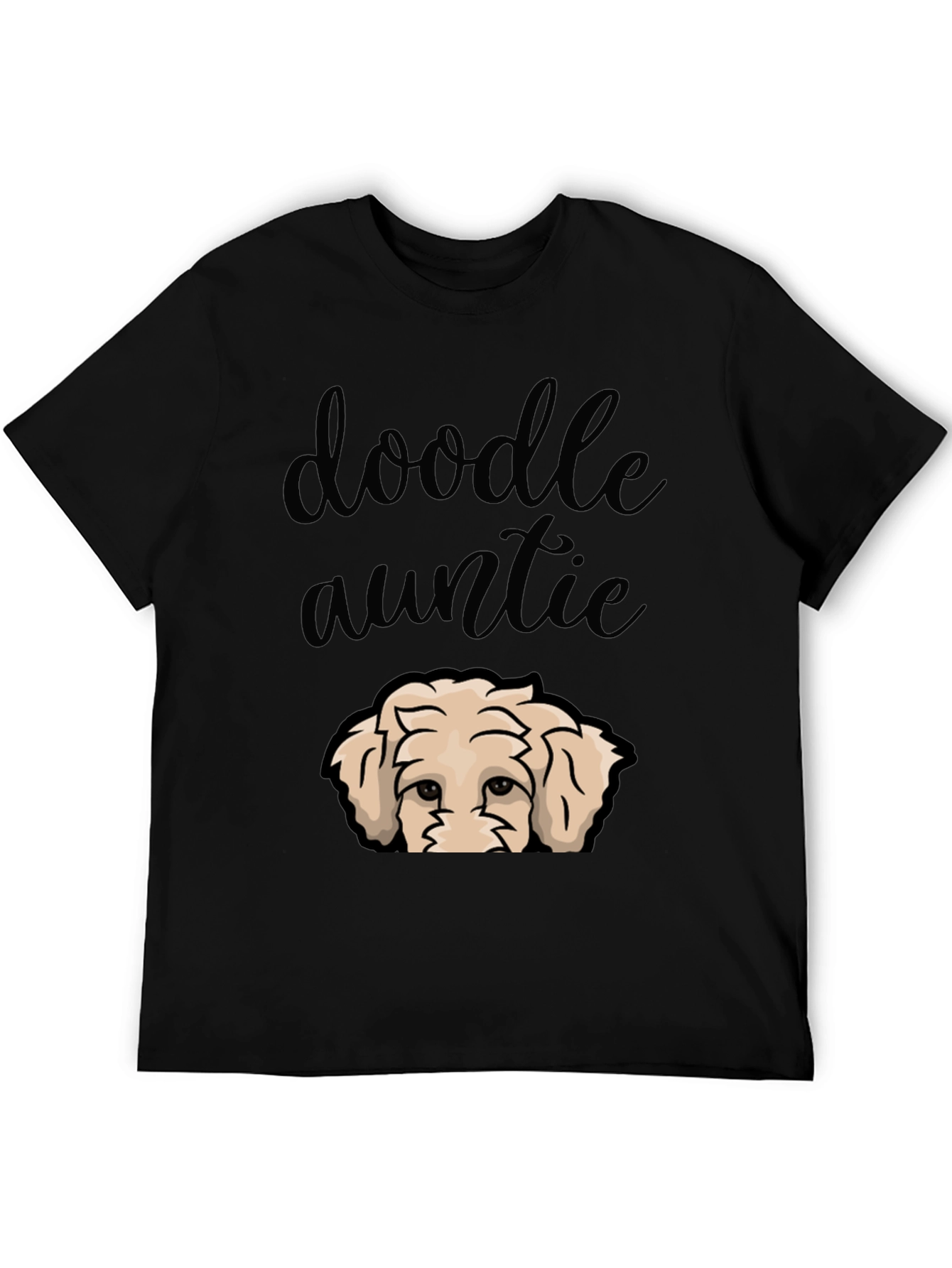 Doodle Auntie T-Shirt - Cute Dog Lover Tee