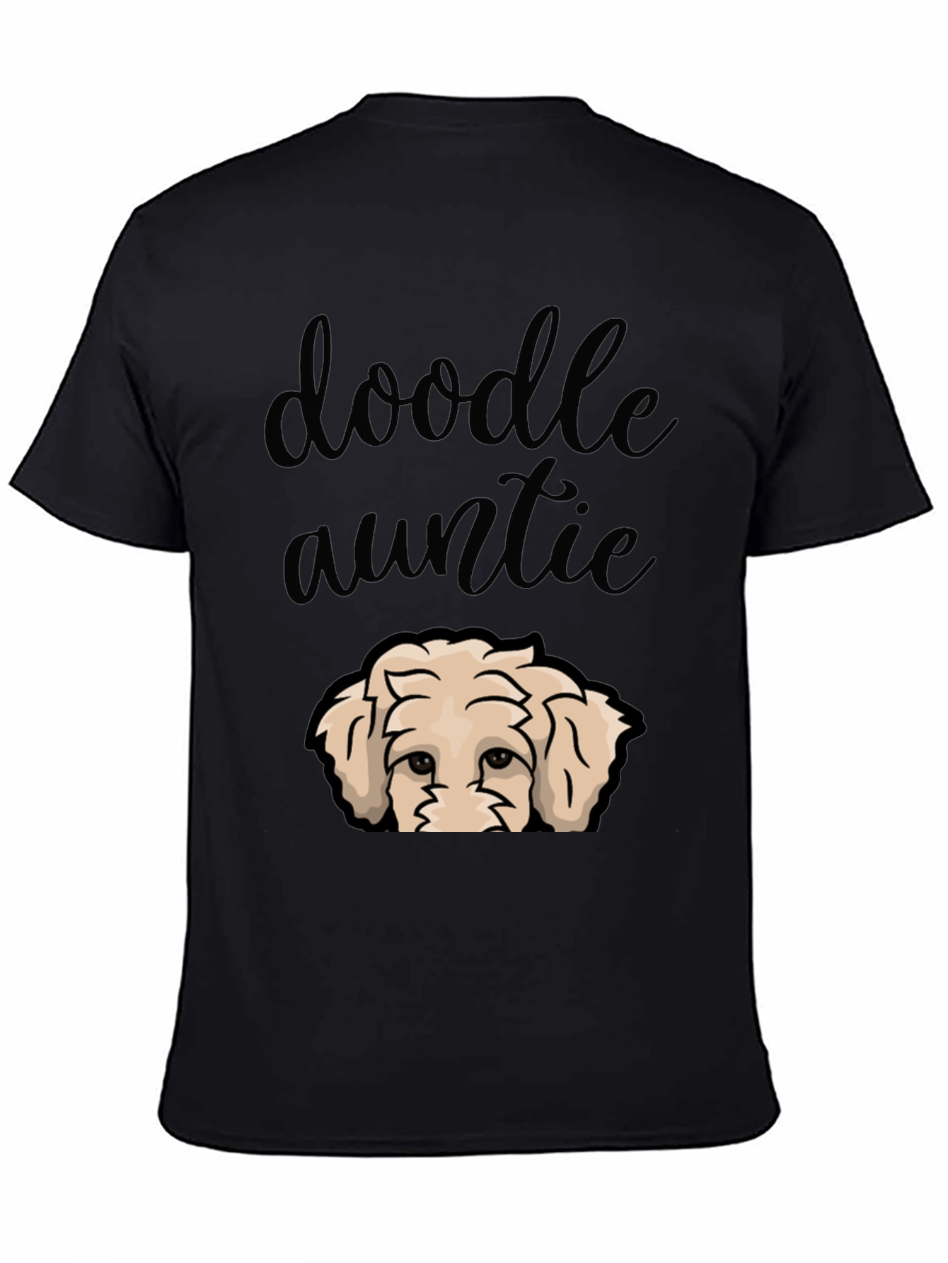 Doodle Auntie T-Shirt - Cute Dog Lover Tee