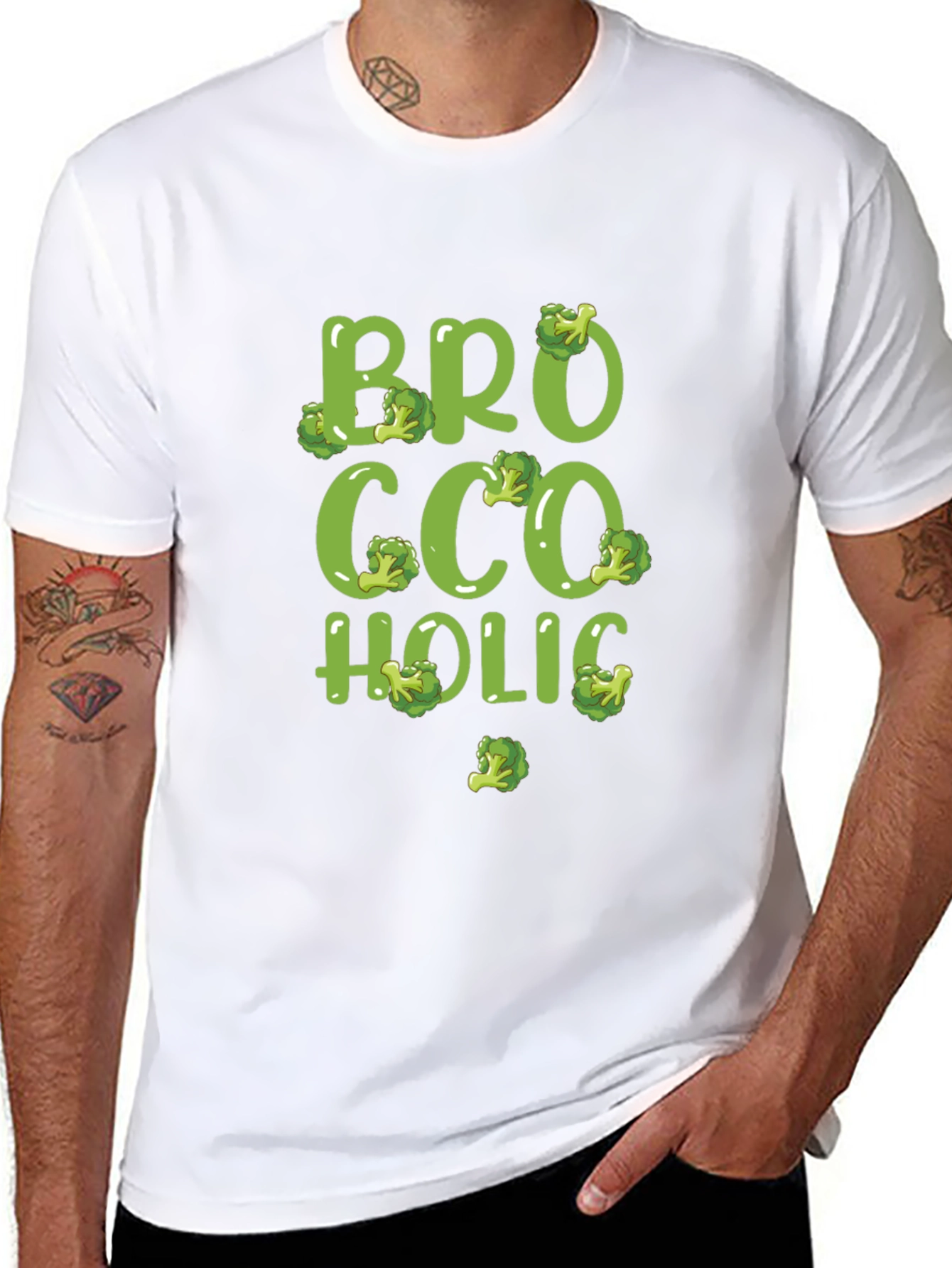Broccoholic T-Shirt - Broccoli Lover