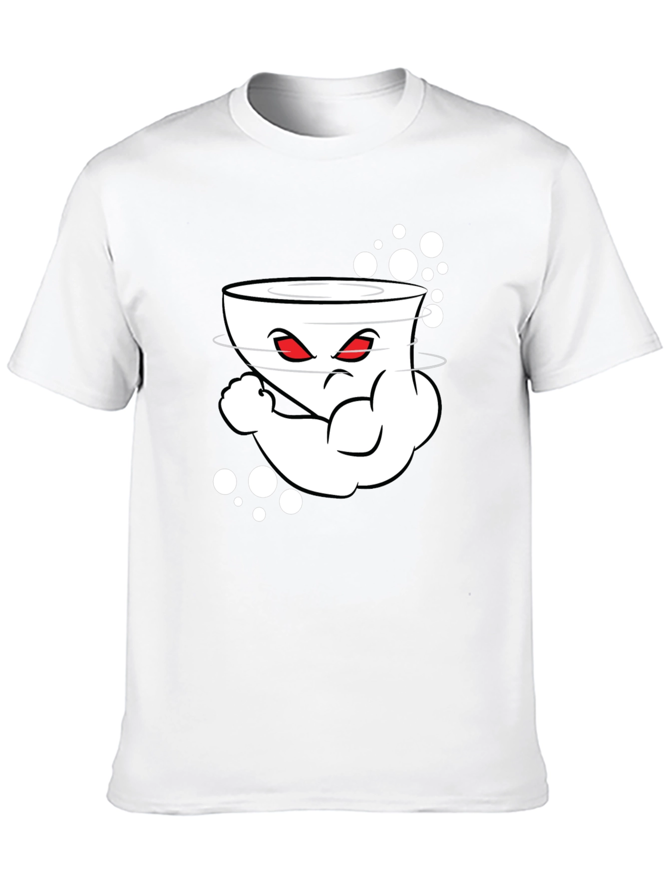 Humorous Tornado Cartoon Graphic T-Shirt