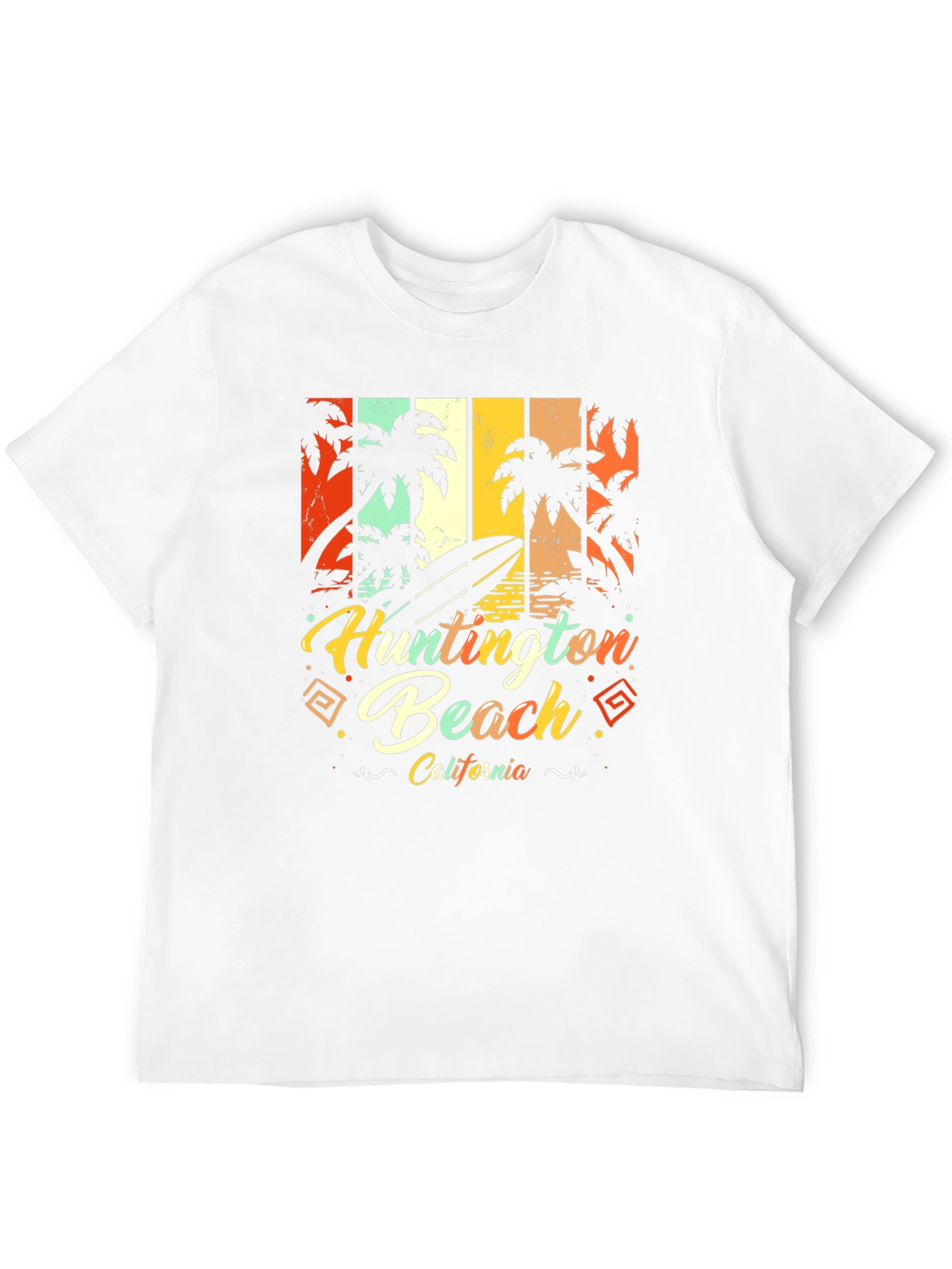 Huntington Beach California Retro T-Shirt