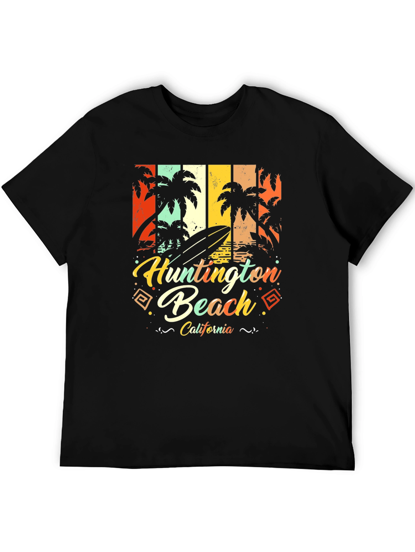 Huntington Beach California Retro T-Shirt