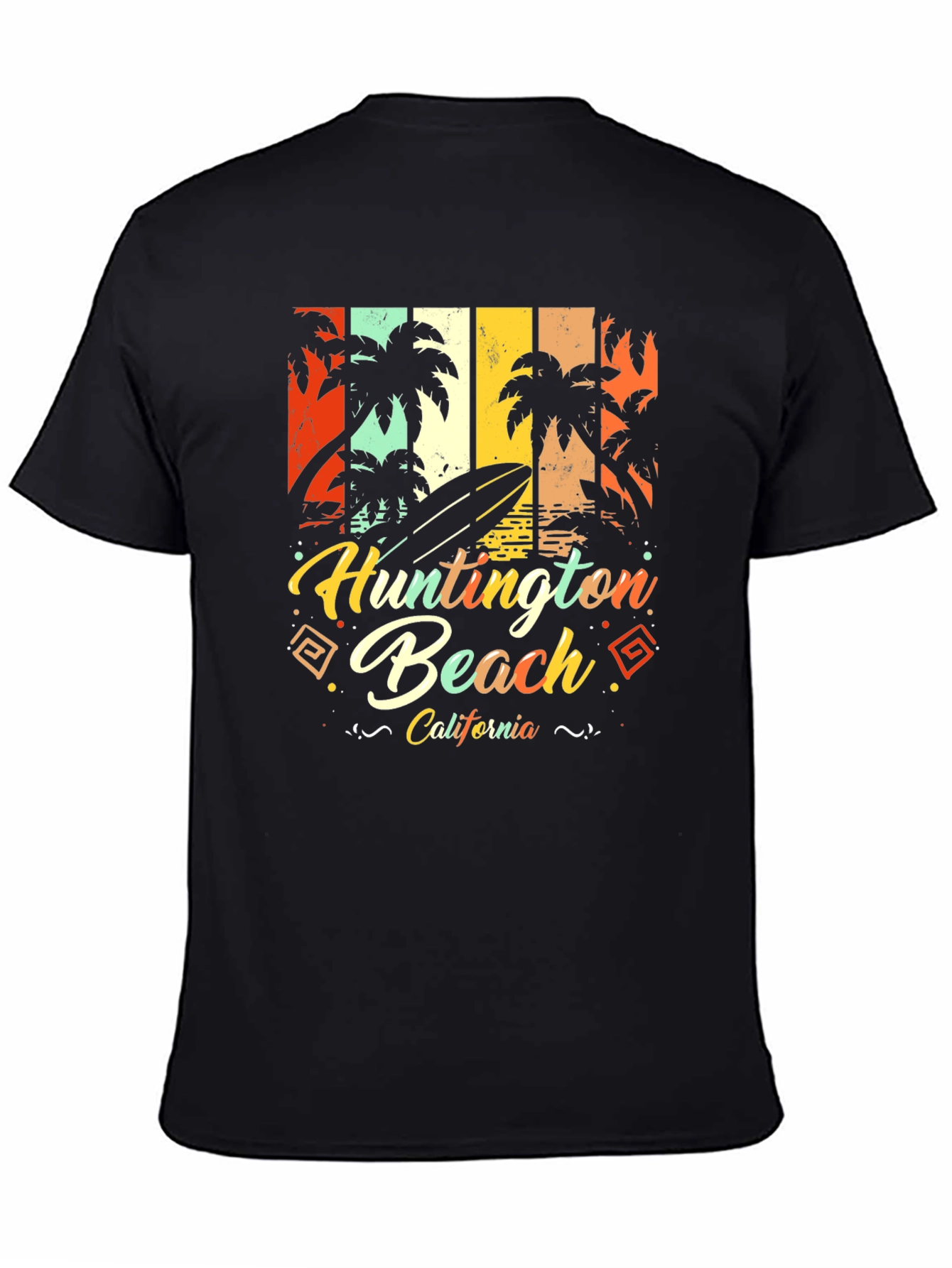 Huntington Beach California Retro T-Shirt