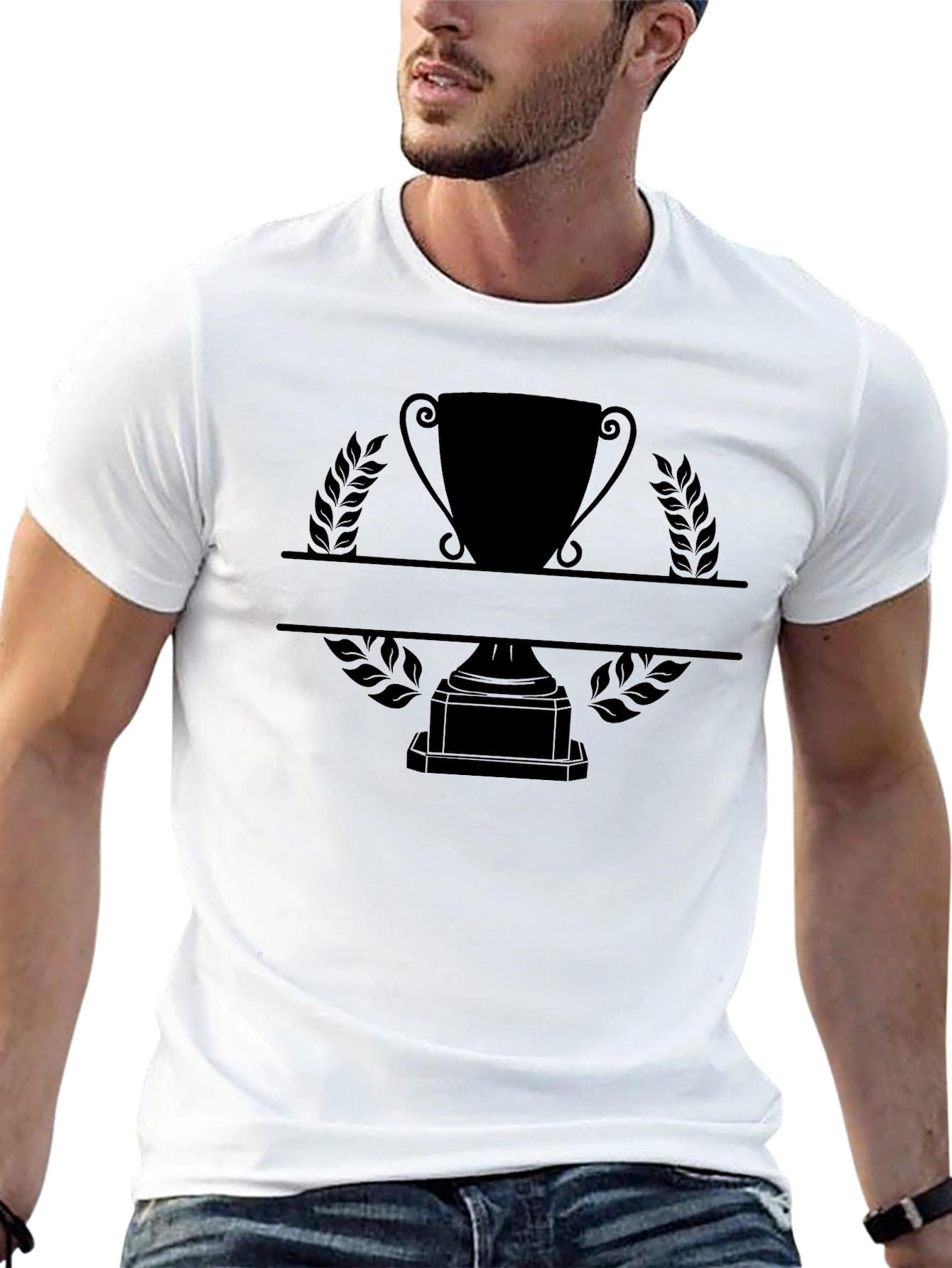 Black Trophy Graphic Tee