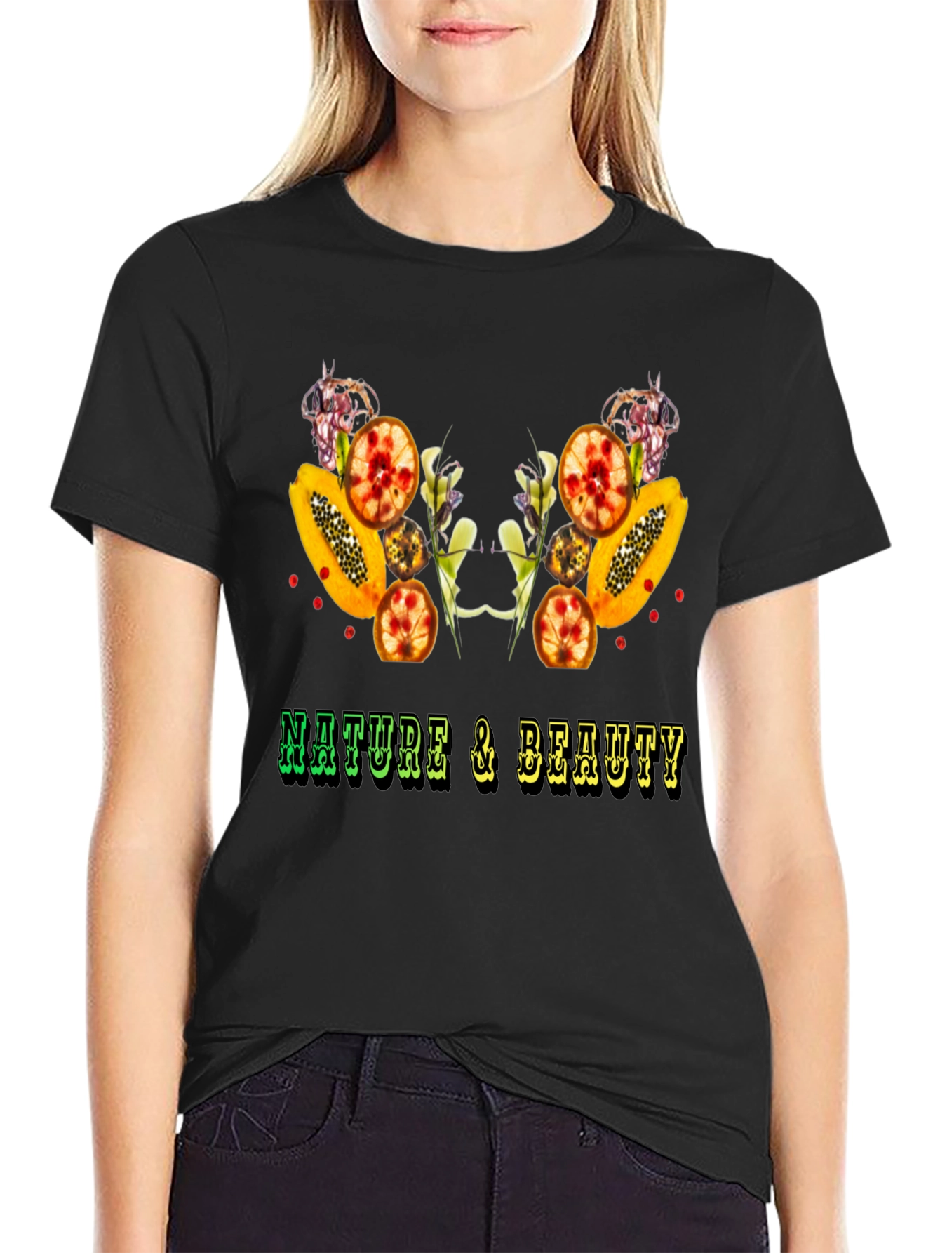 Nature & Beauty Graphic T-Shirt