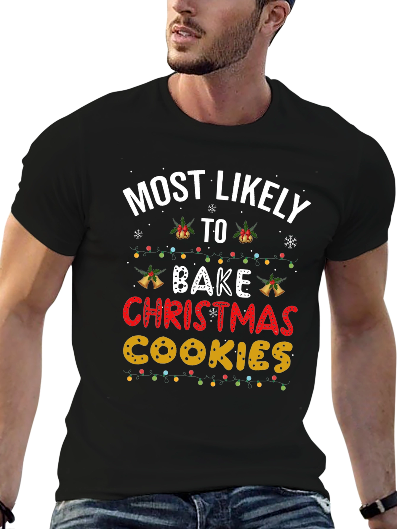 Most Likely To Bake Christmas Cookies T-Shirt