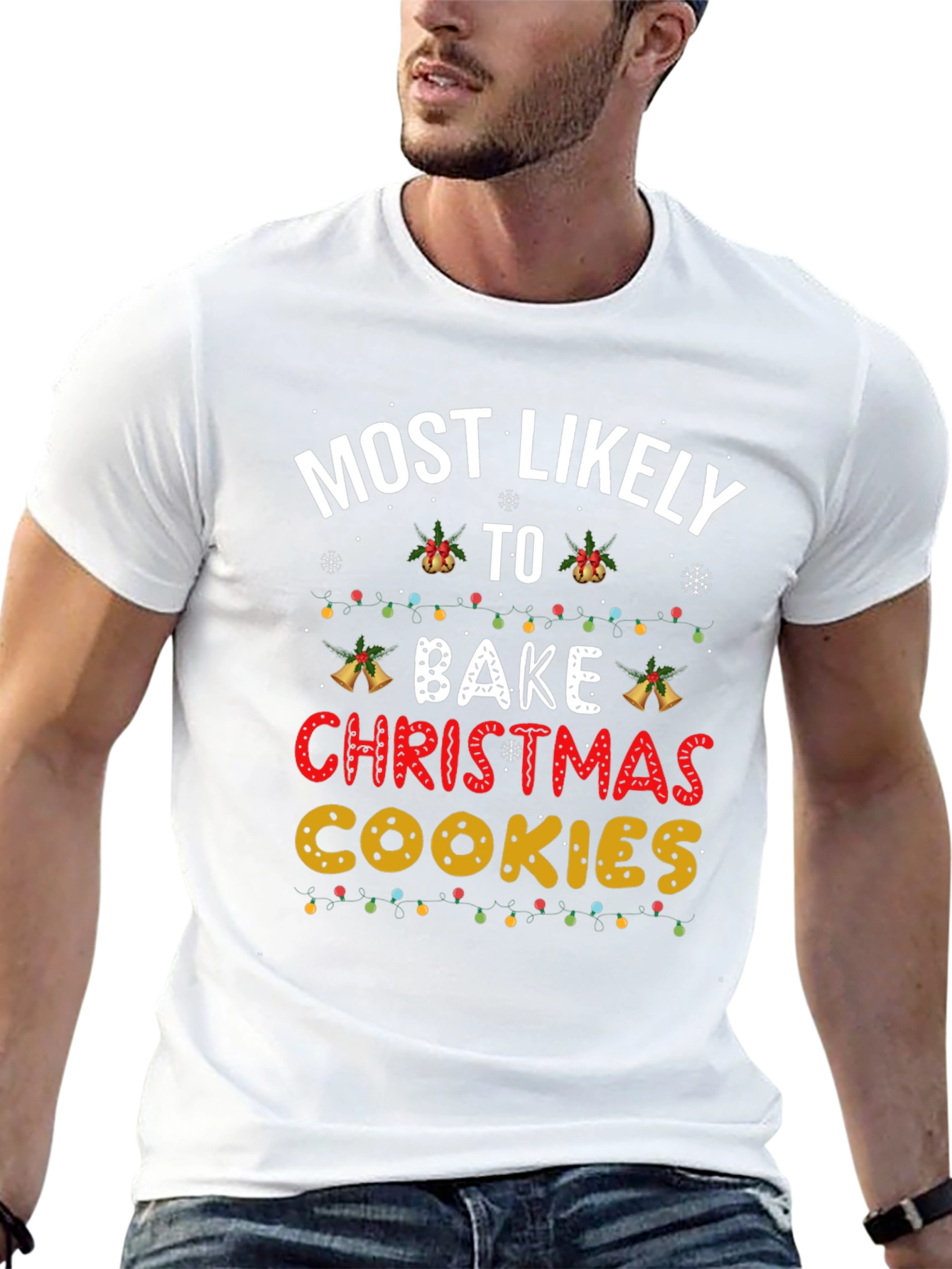 Most Likely To Bake Christmas Cookies T-Shirt
