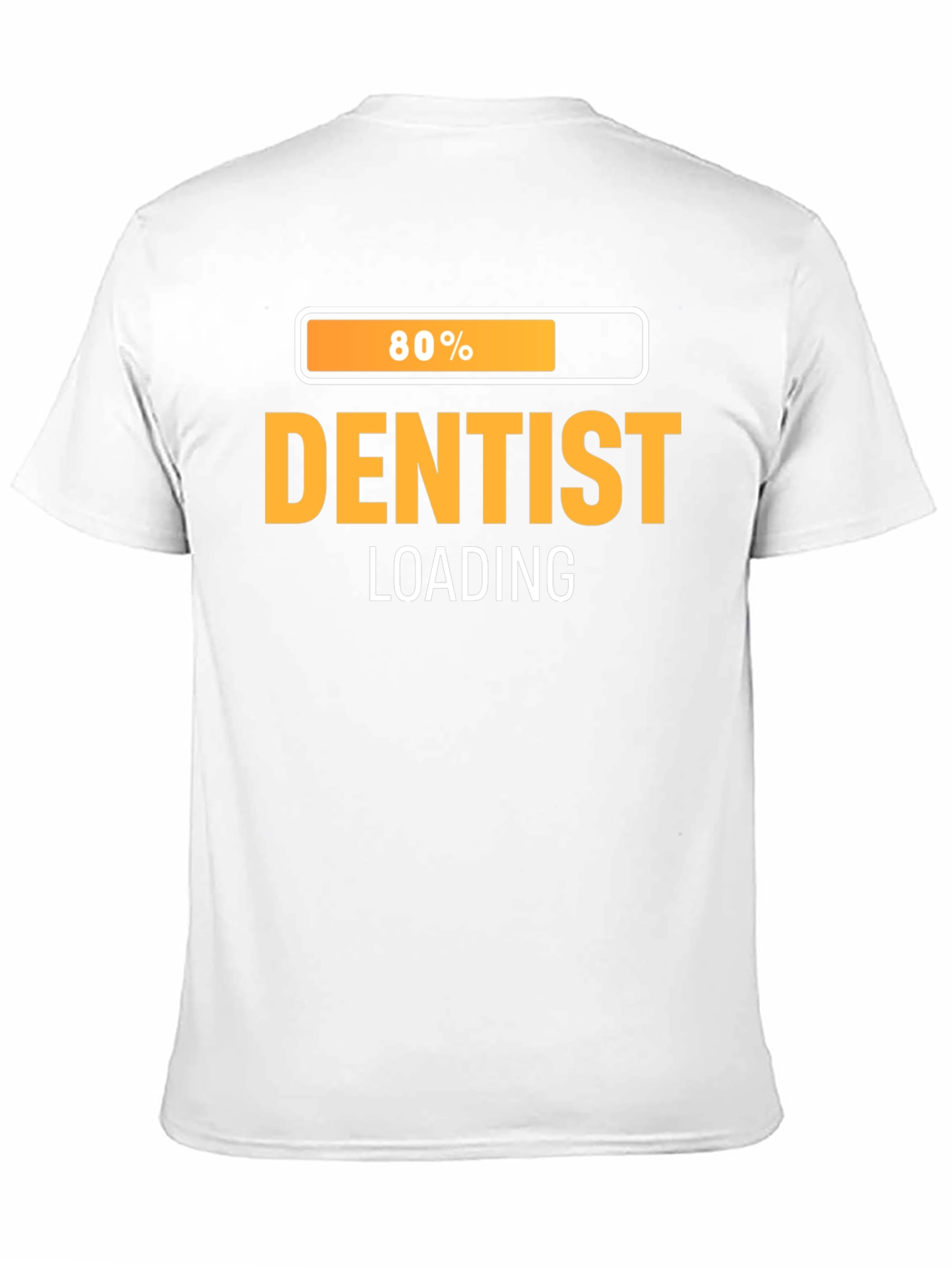 Dentist Loading Graphic T-Shirt - Black Cotton Tee