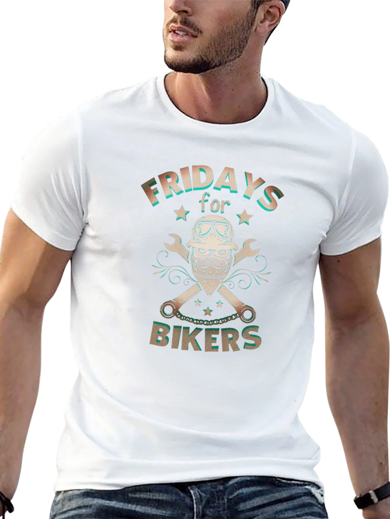 Fridays for Bikers Graphic Tee