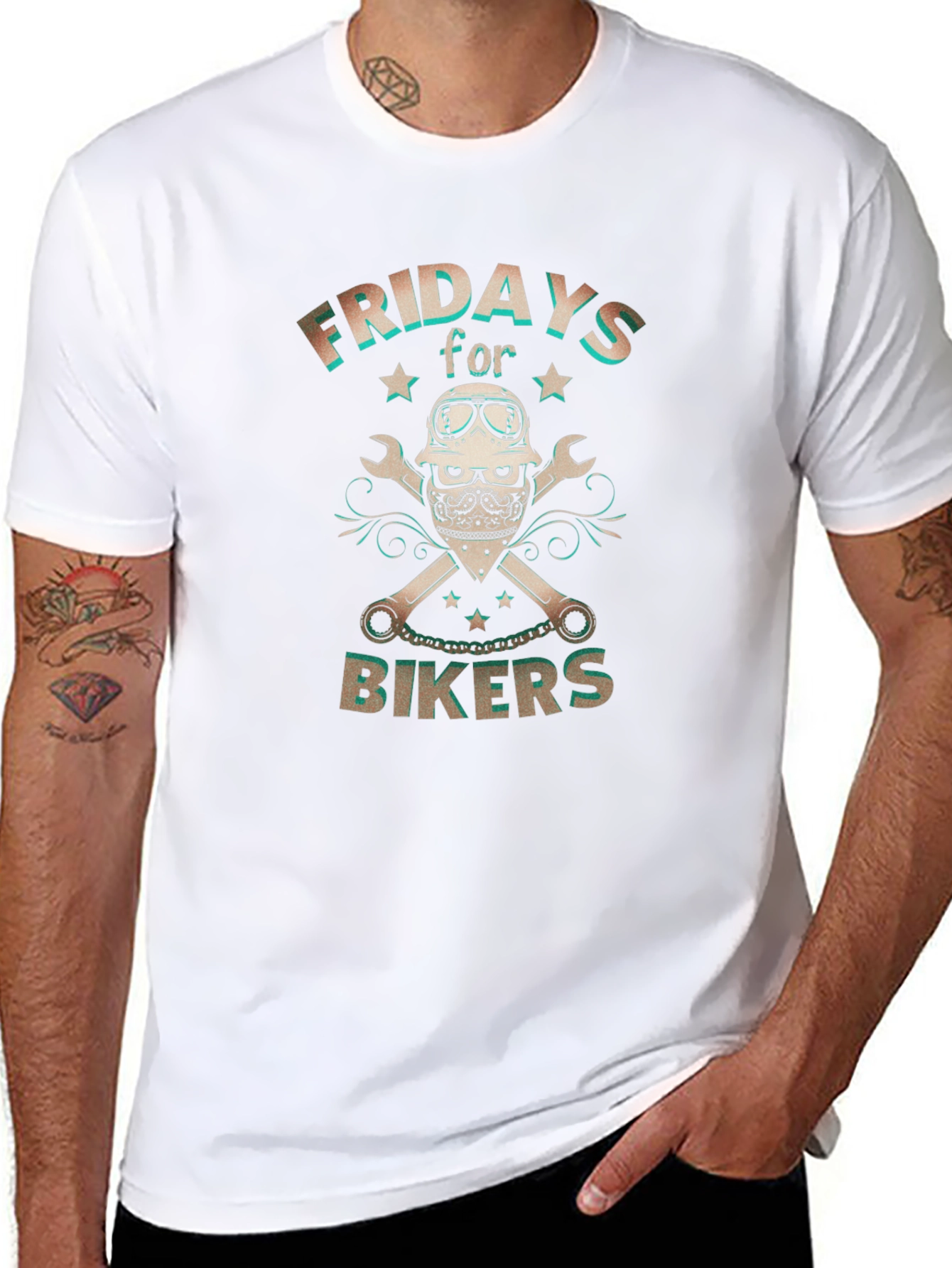 Fridays for Bikers Graphic Tee