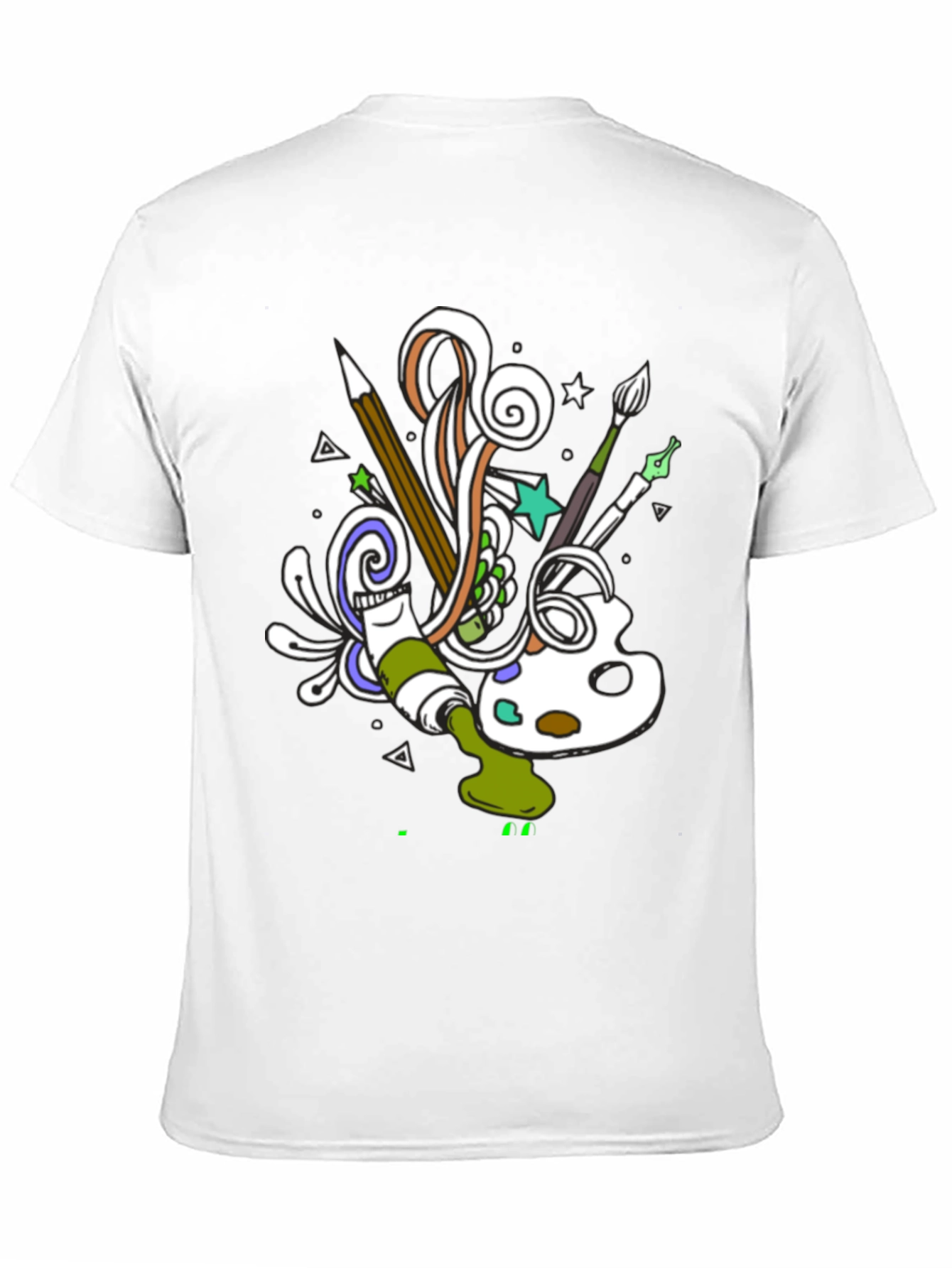 Creative Art T-Shirt - Artistic Design Tee