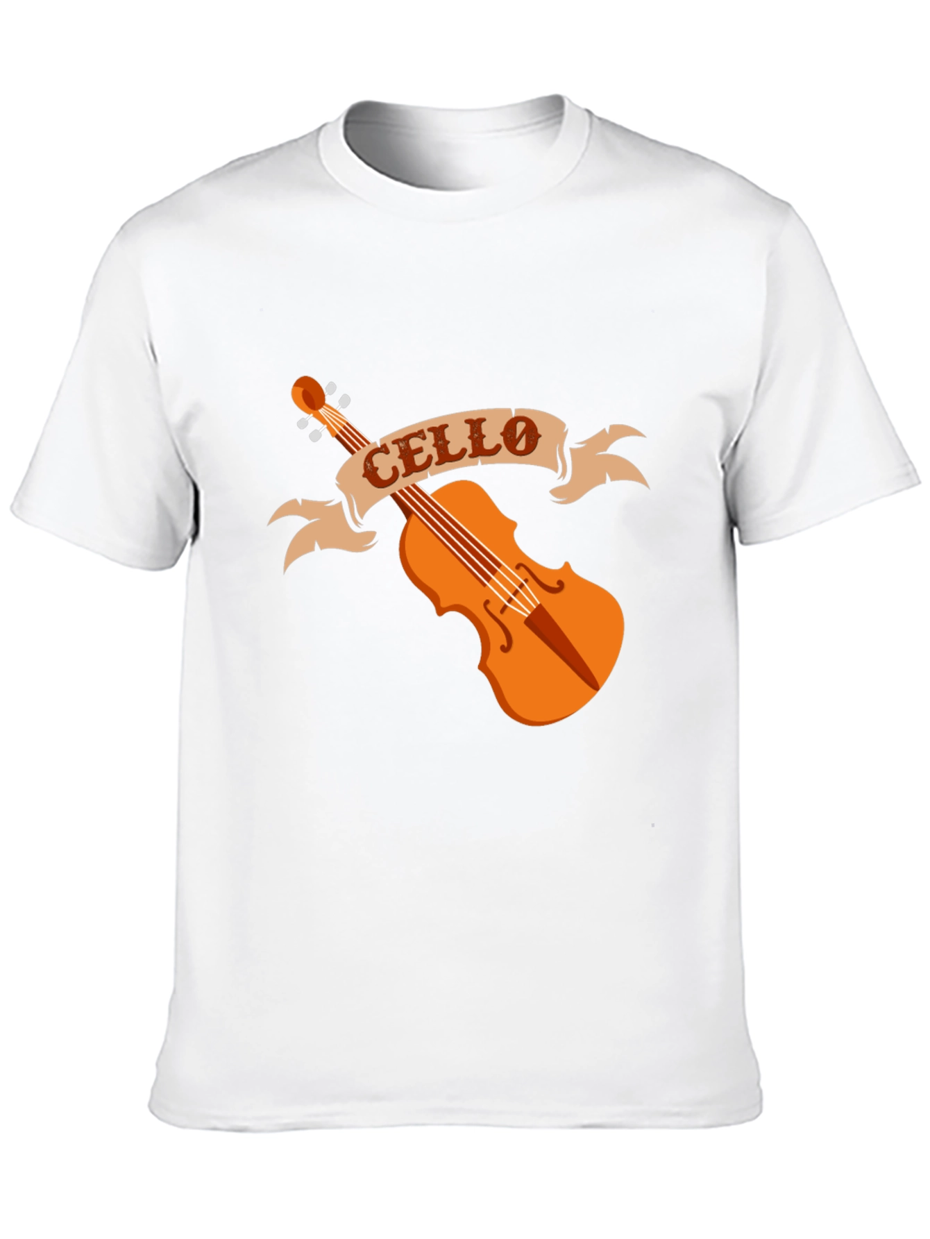 Cello Musician T-Shirt - Band Instrument Tee